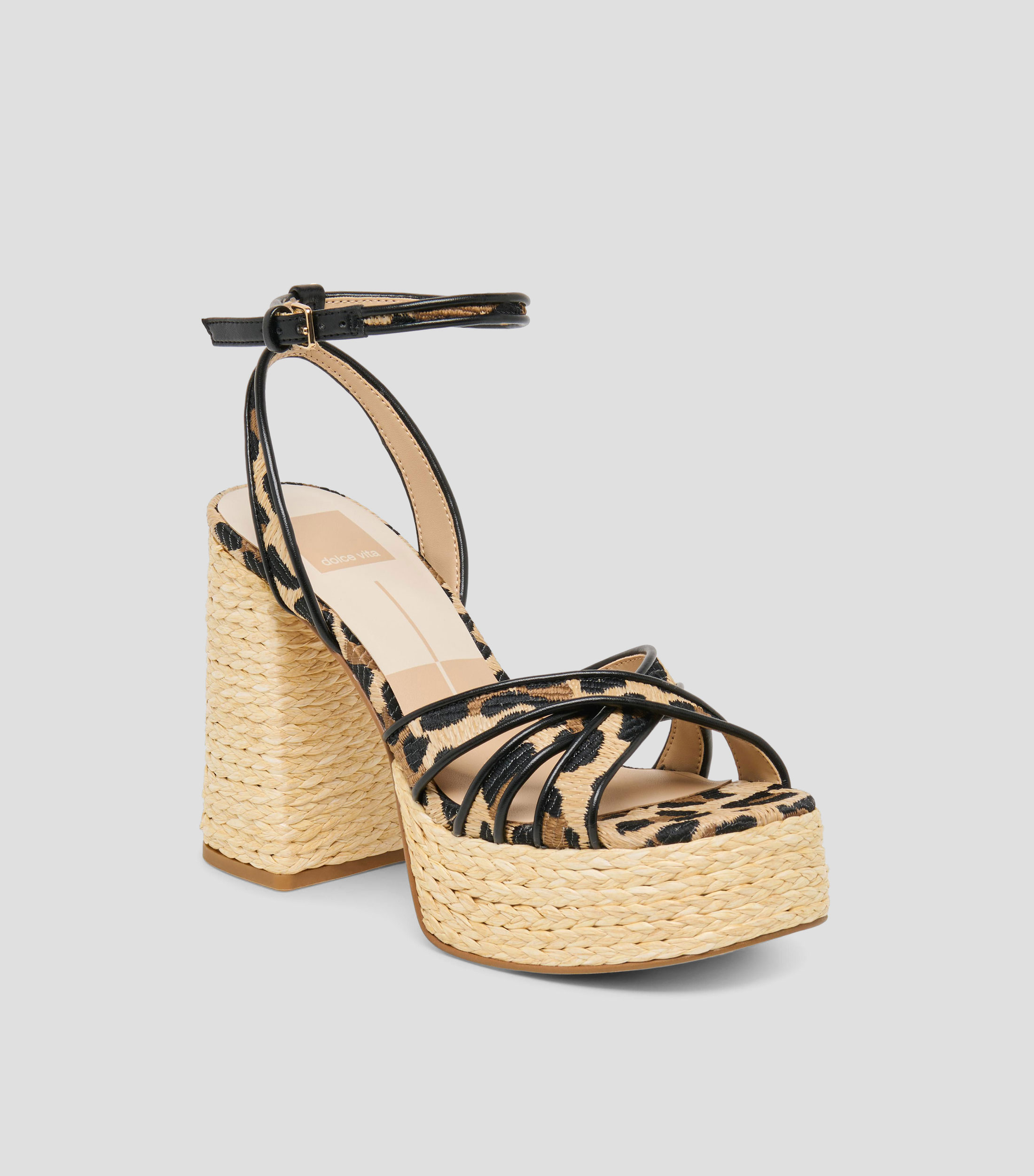 Sandalias con Tacón alto cuadrado Danila Mujer