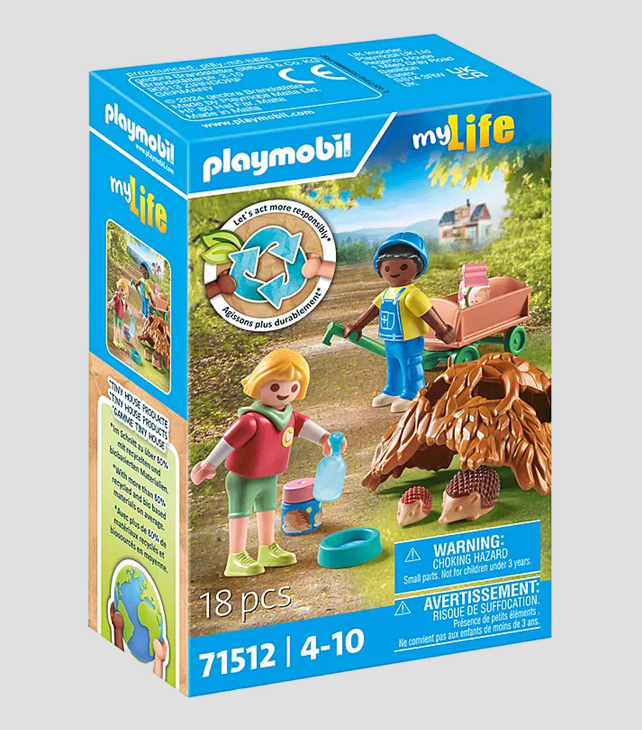 Playset, Cuidados de la familia de erizos