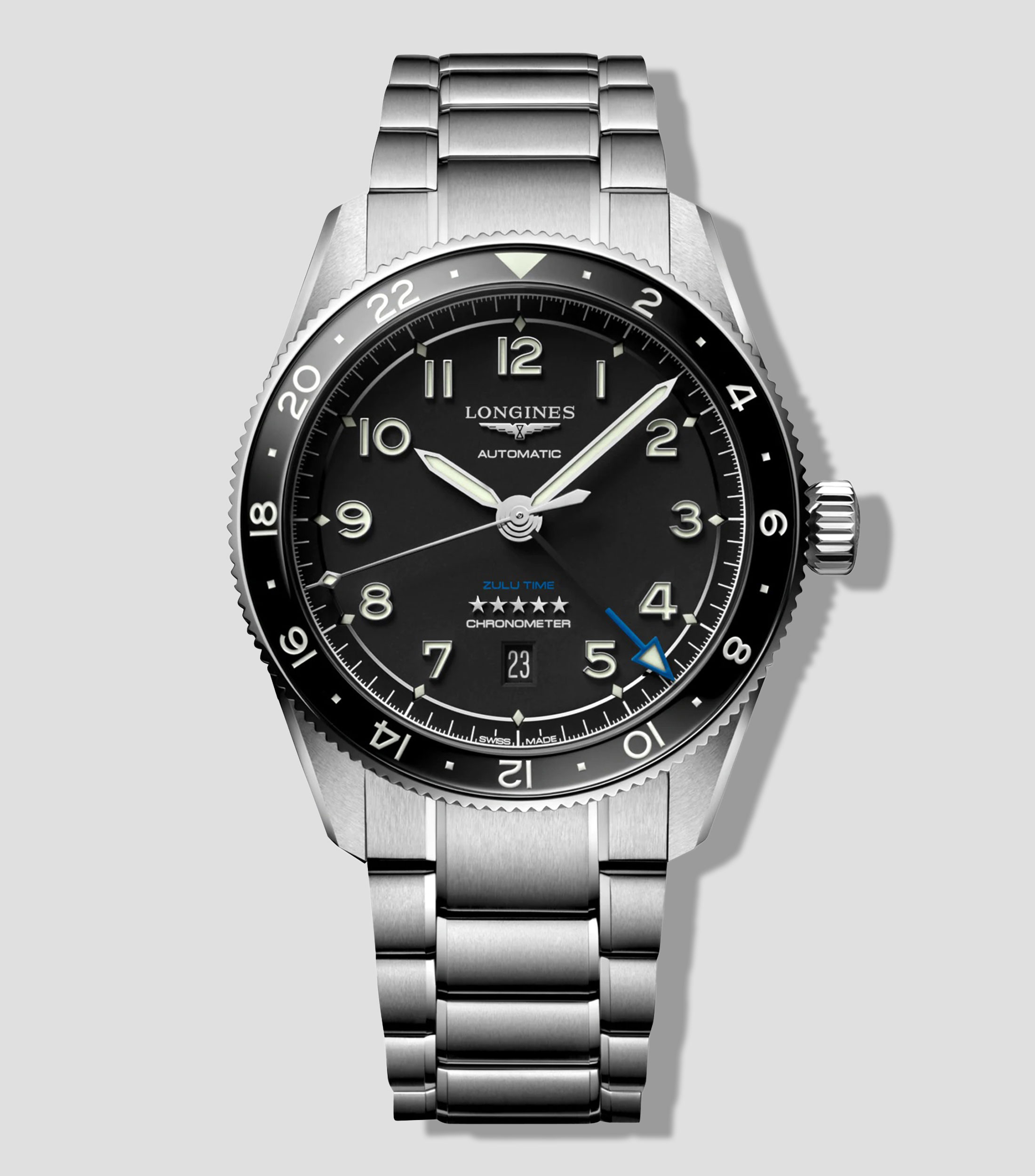 Reloj para hombre Spirit Zulu Time Casual Negro