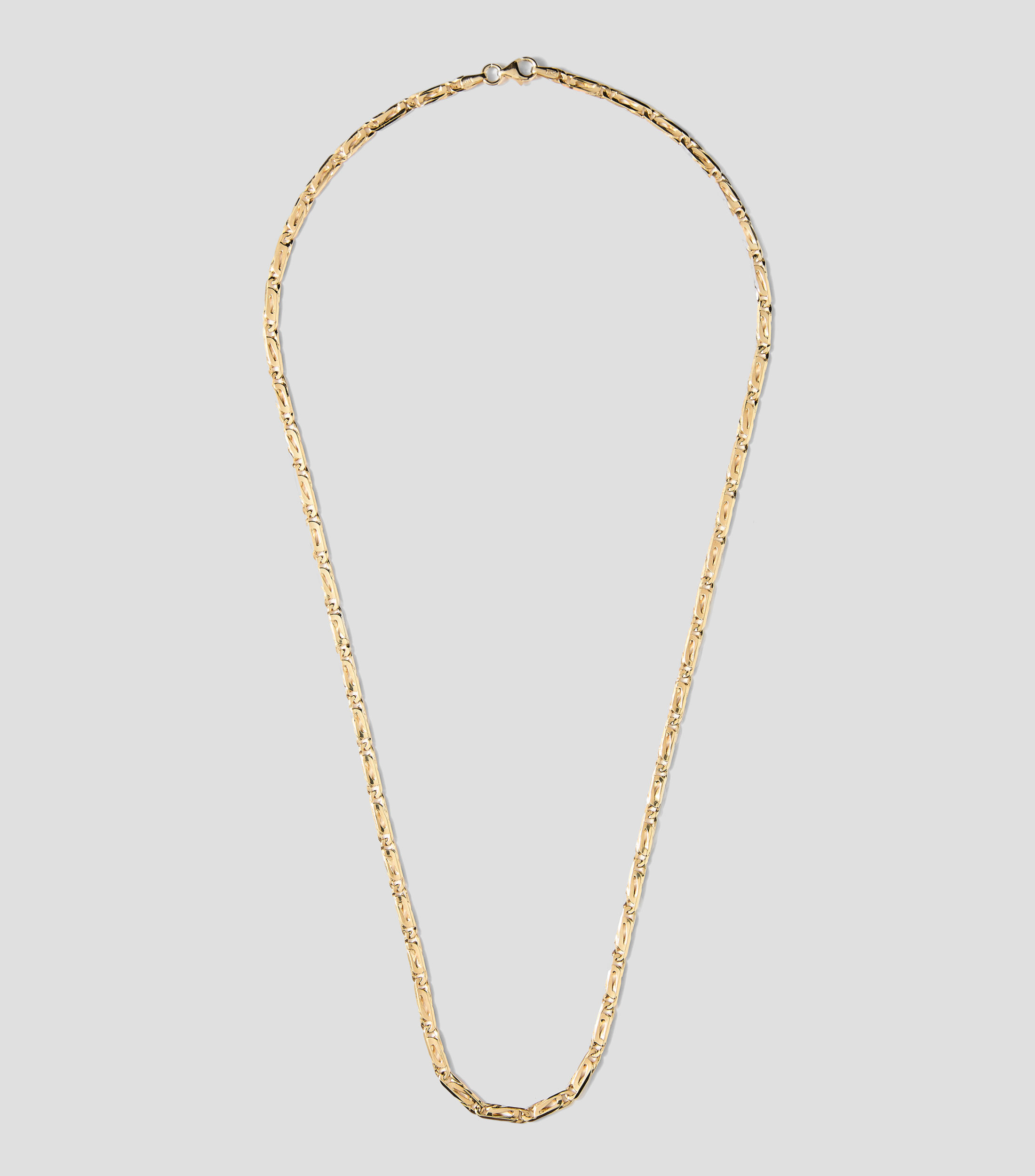 Cadena Entrelazada en Oro de 14 Kilates Mujer