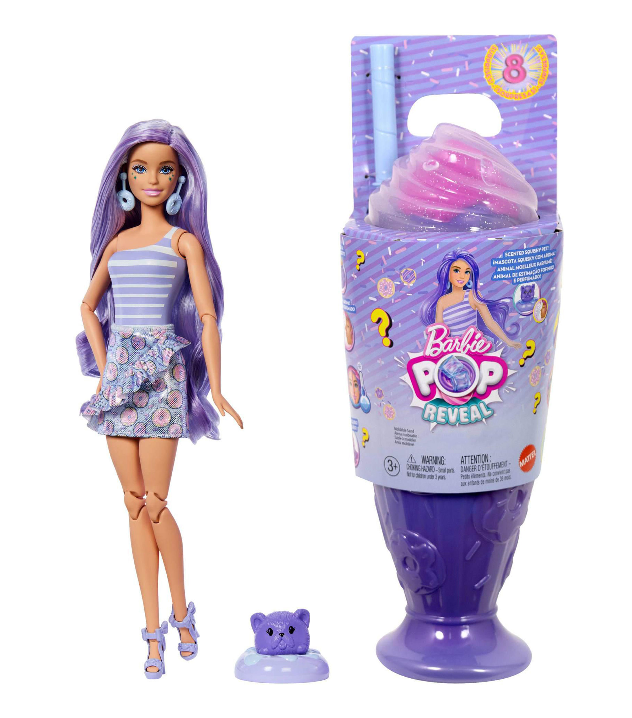 Juguete Sorpresa: Barbie Muñeca Dulces Sorpresas