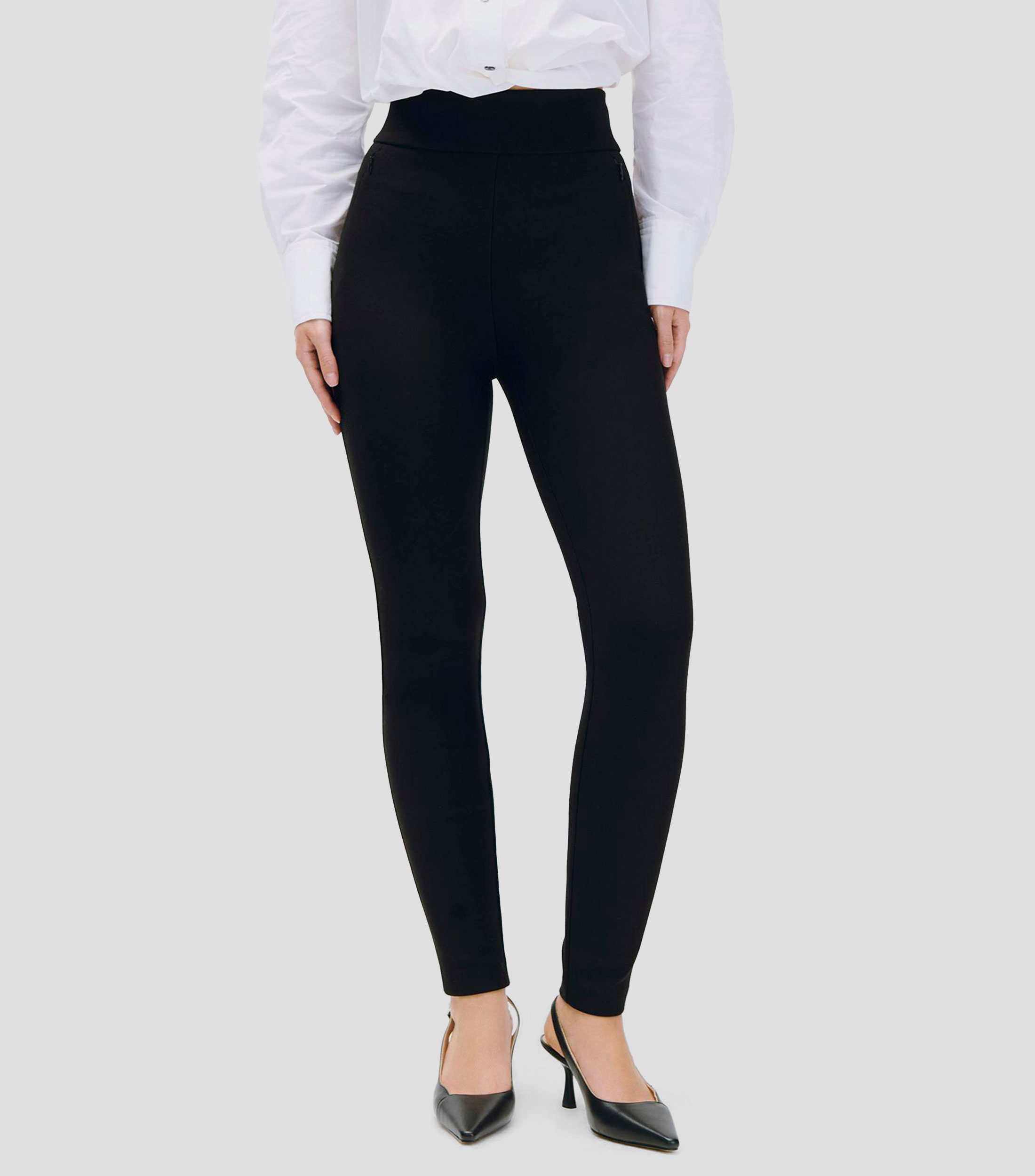 Leggings tiro alto con bolsillos Mujer