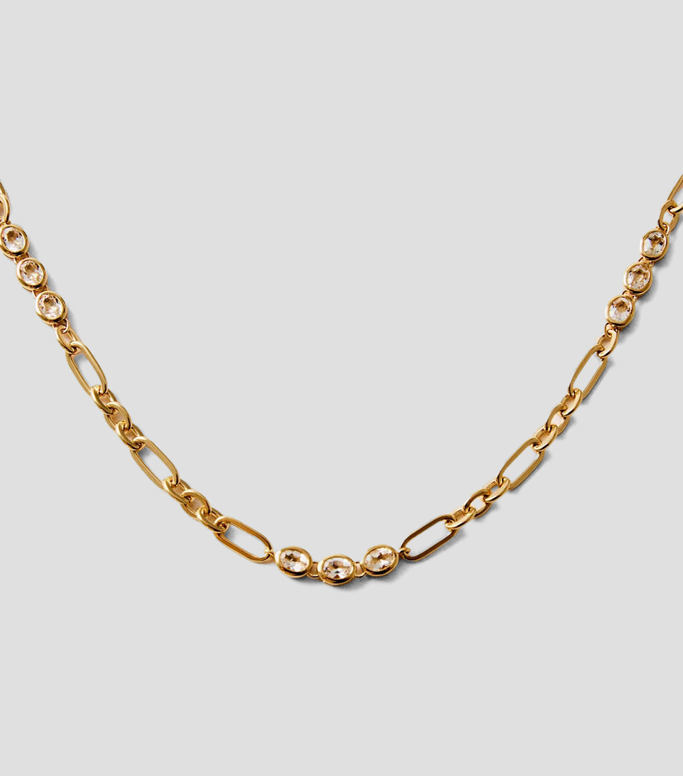 Collar en plata .925 con topacios Essentials Mujer