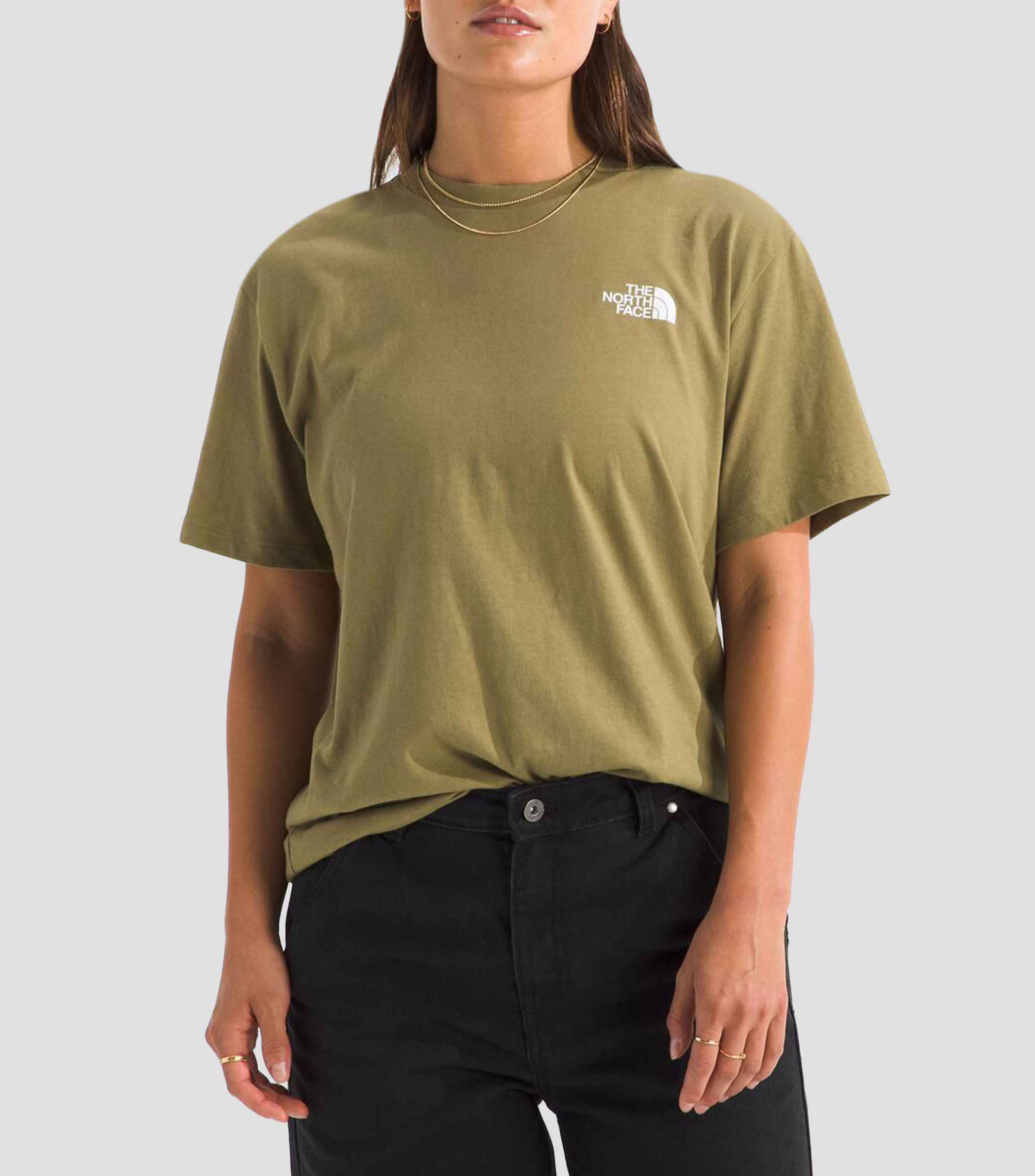 Playera casual Evolution Half Dome con estampado Mujer