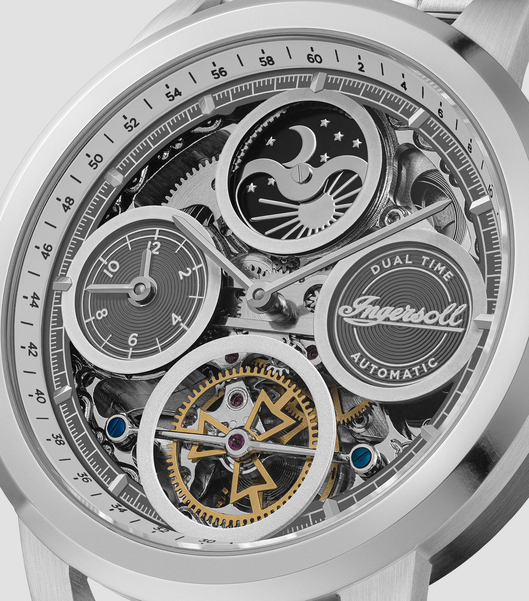 Reloj para Hombre The Arc Casual Plateado