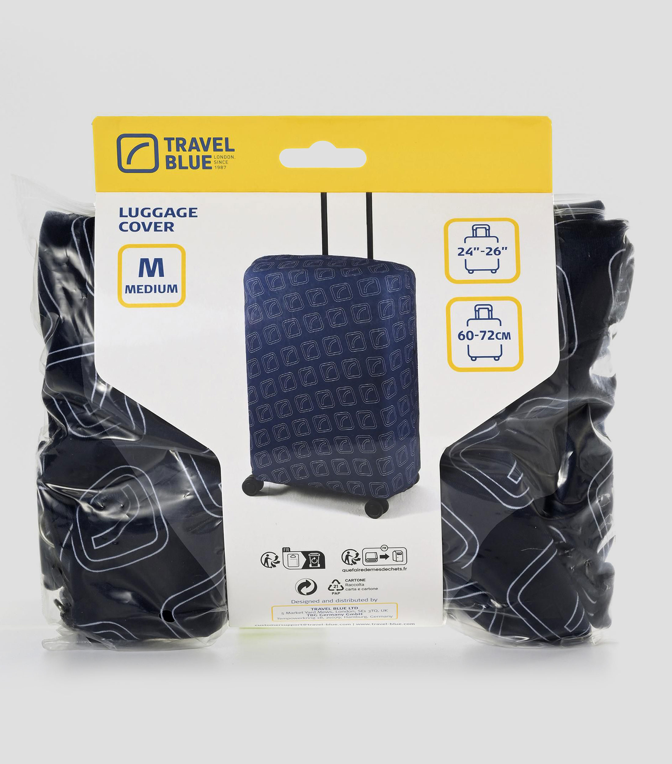 Funda para equipaje mediano Logo