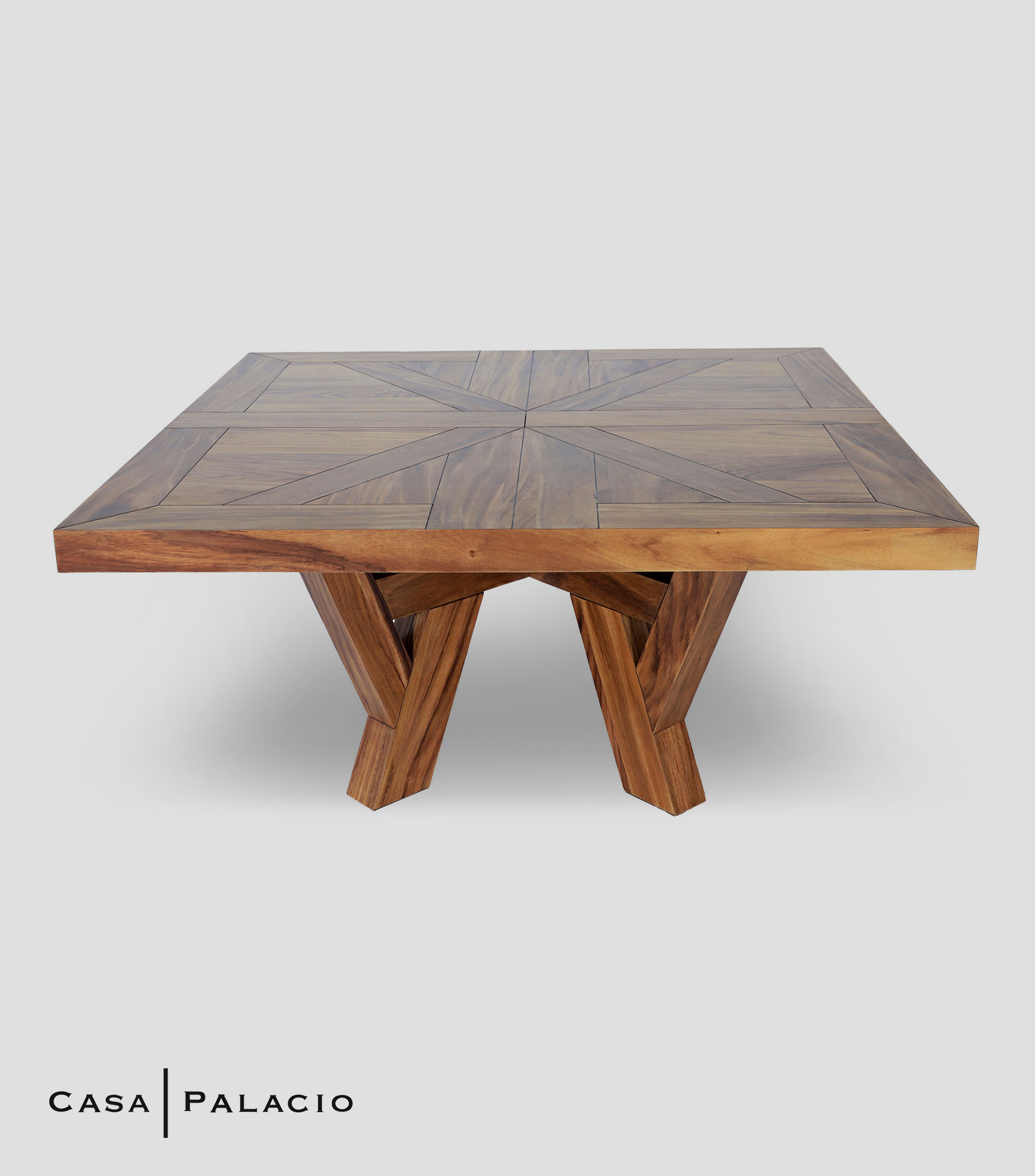 Mesa de comedor Adelaida en MDF cafe