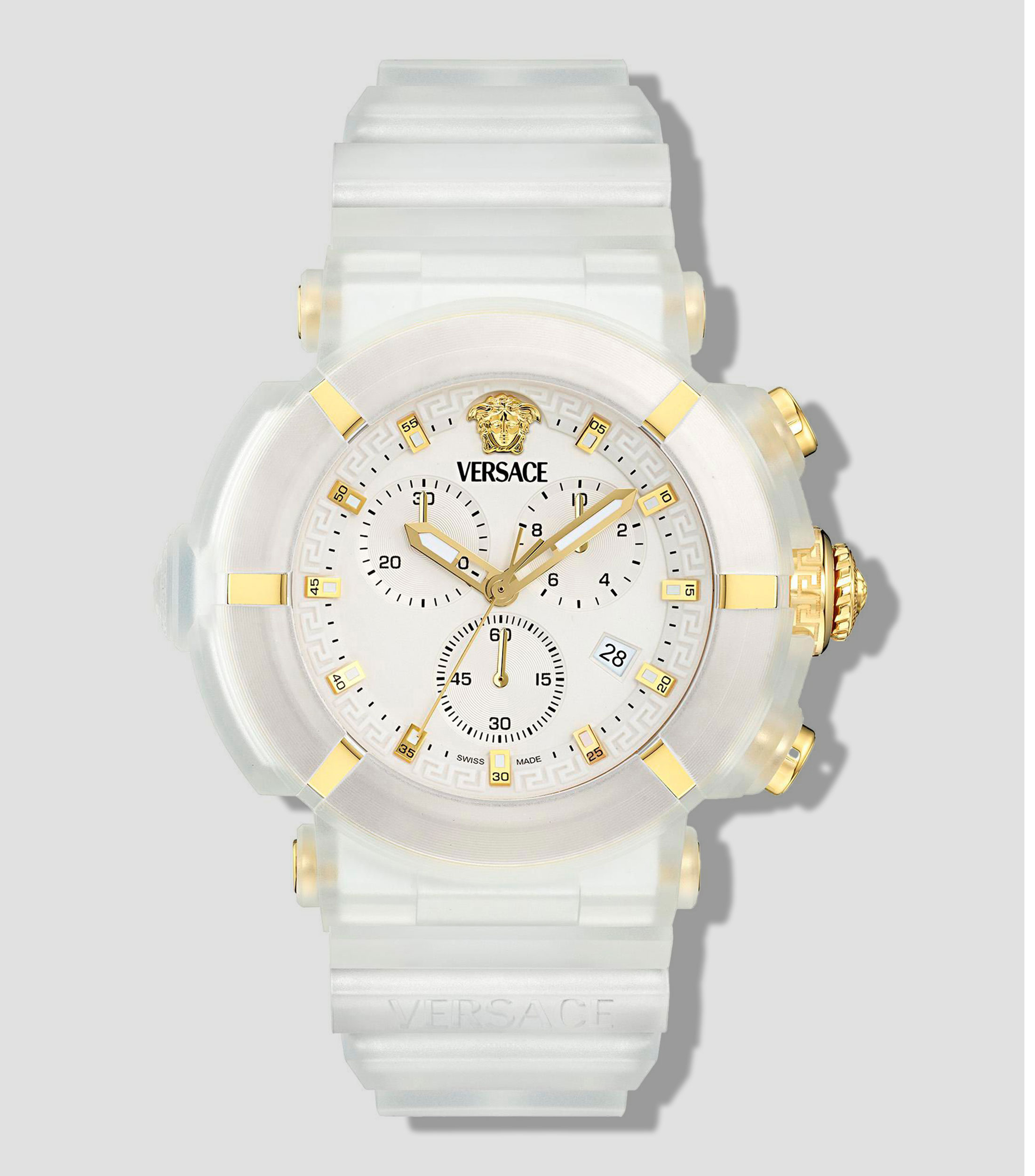 Reloj Unisex Real Active Chrono casual, blanco
