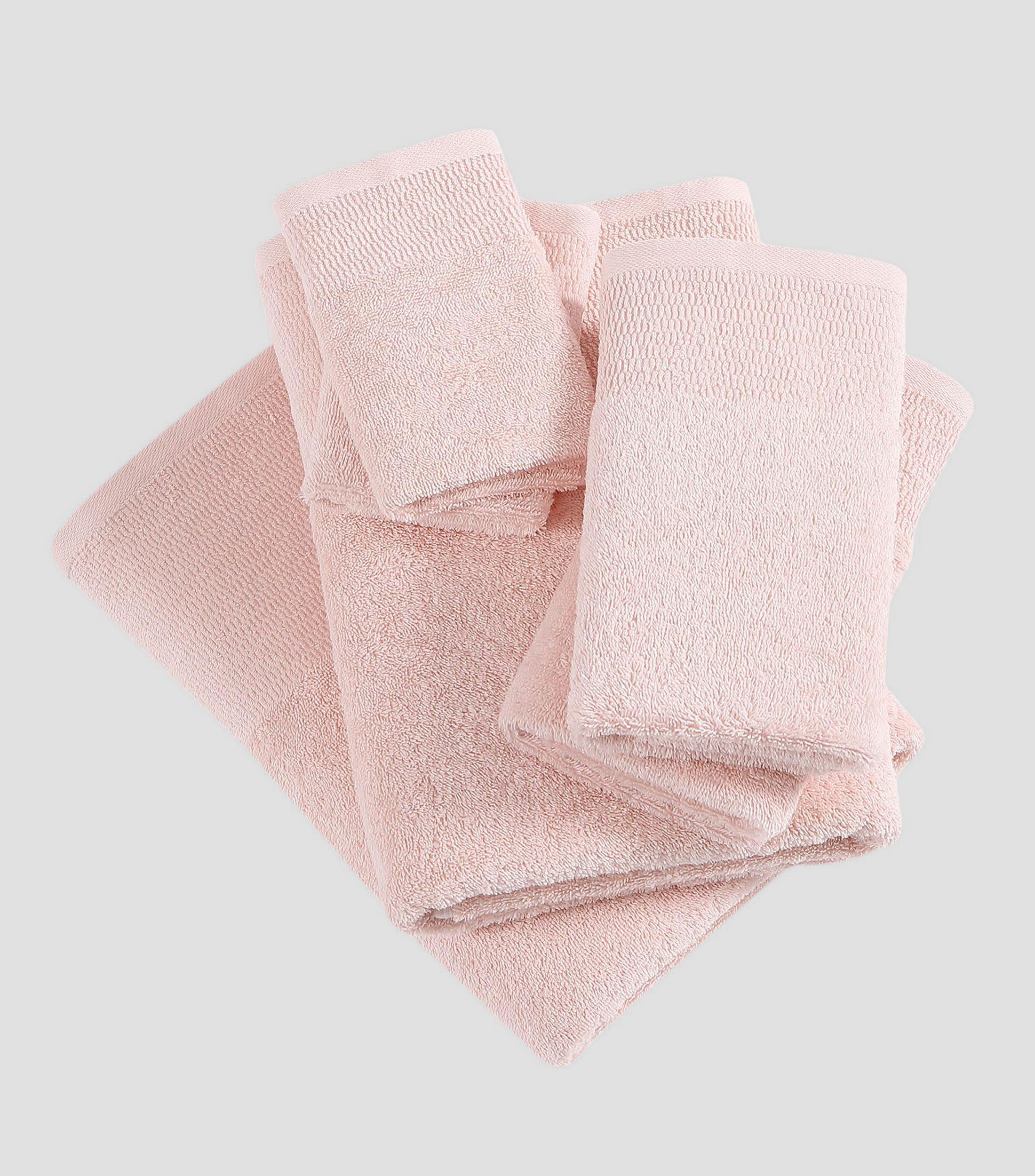 Toalla de medio baño Galveston Petal rosa