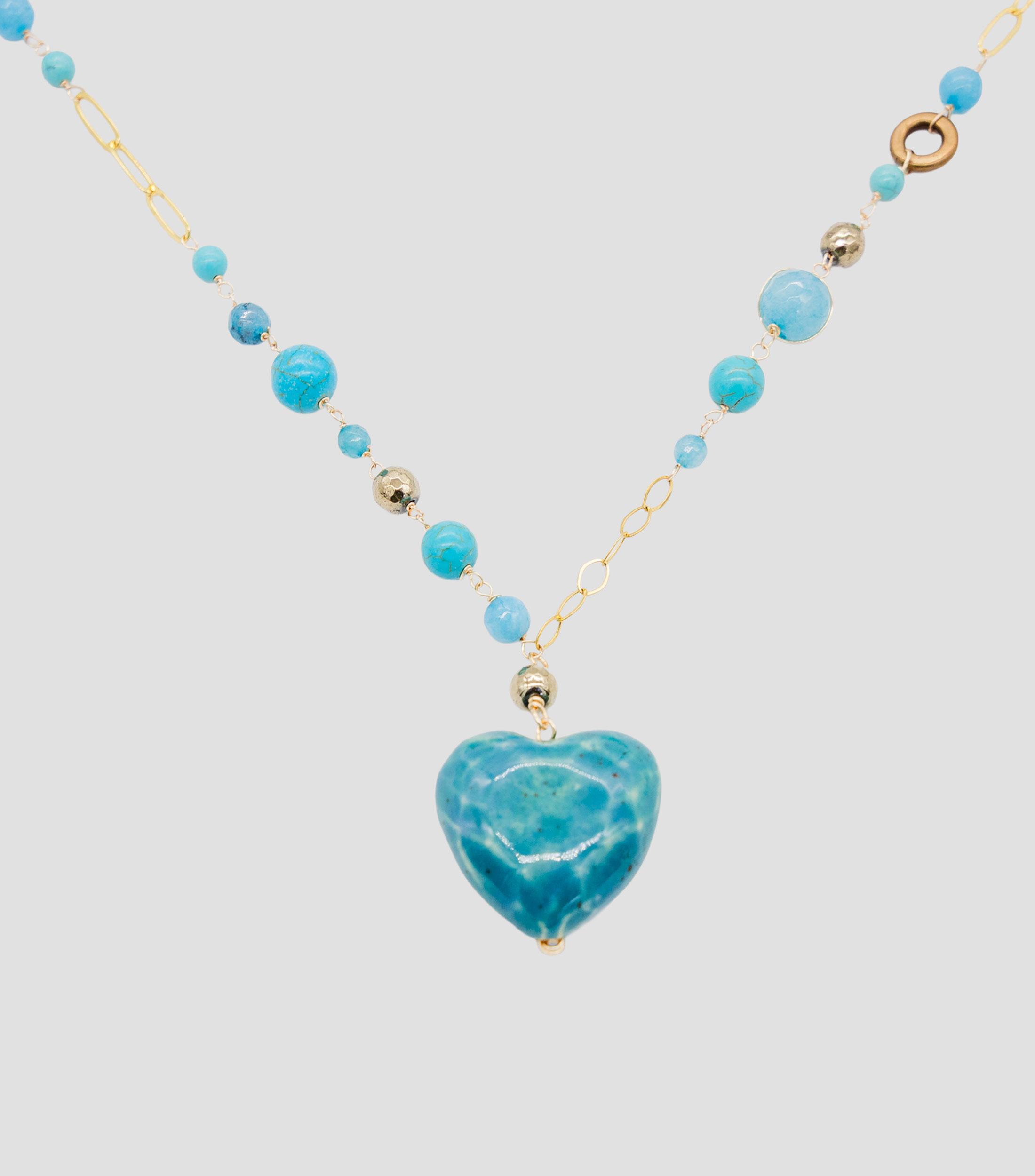 Collar corazón Mujer