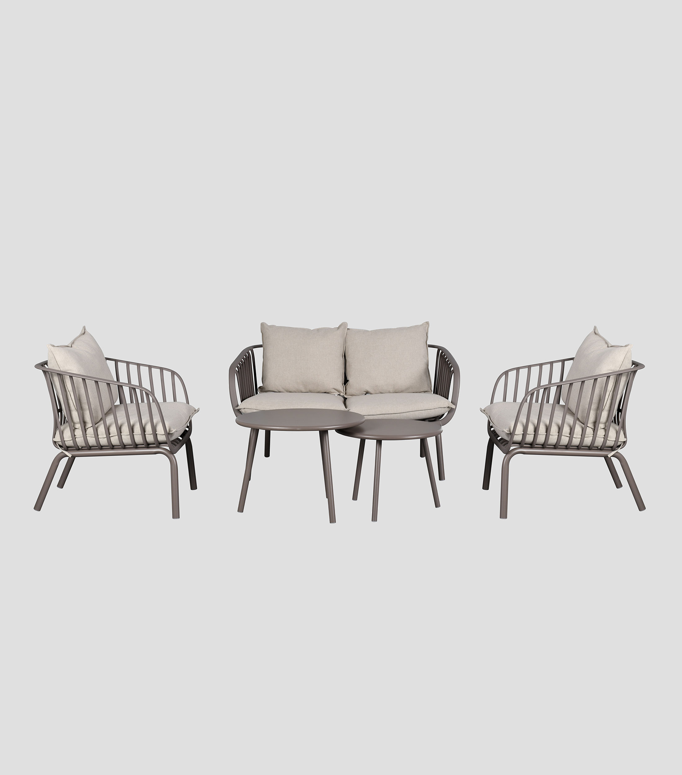 Set de 5 Pzas Taupe Paris