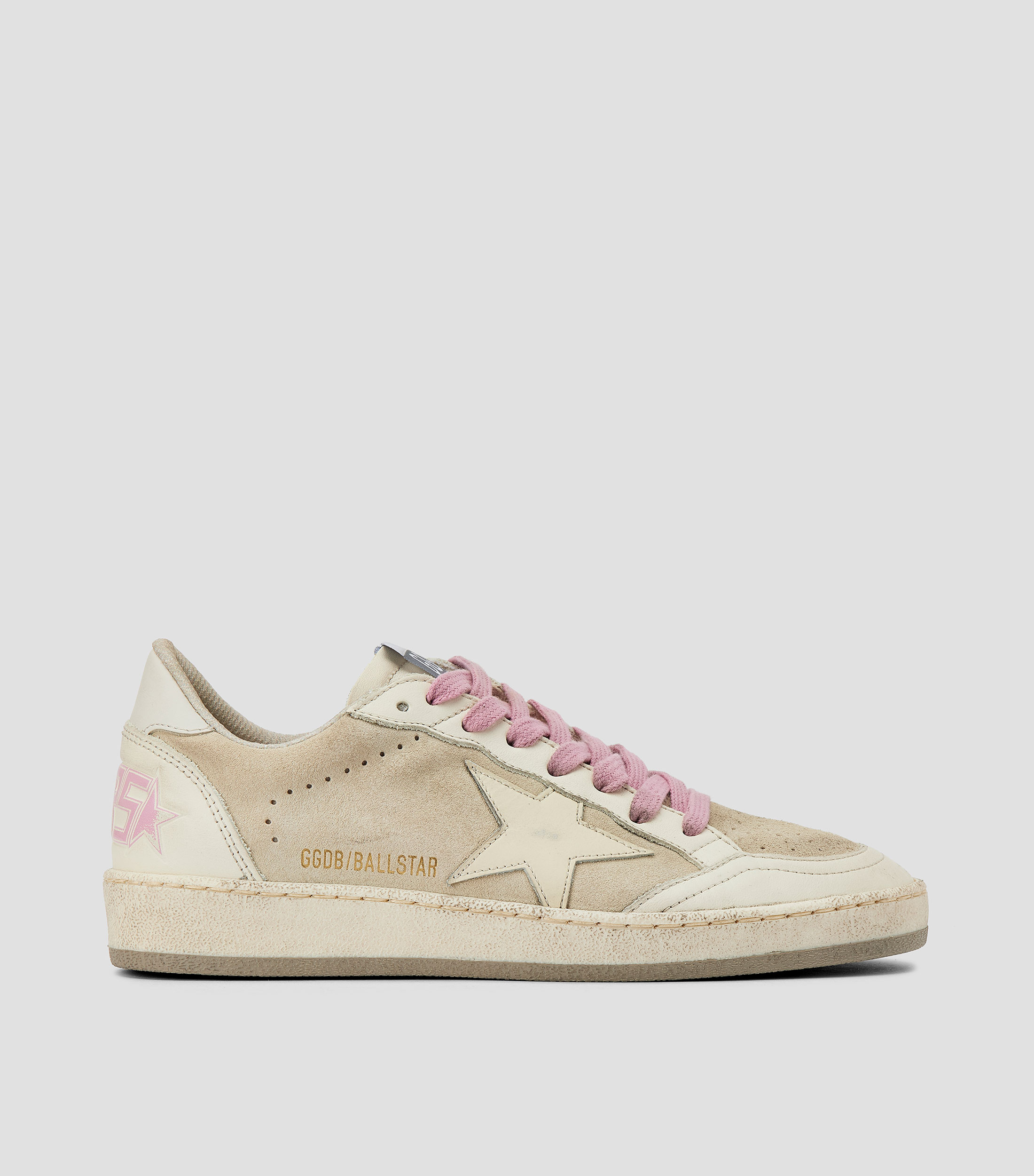 Tenis casuales Ballstar Perla en piel Mujer