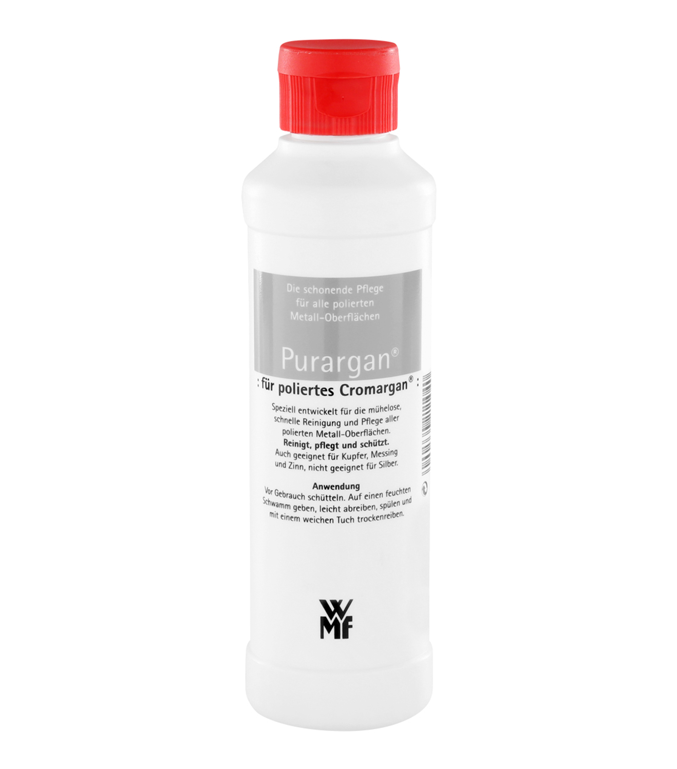 Líquido WMF pulidor para acero, estaño, latón y acero inoxidable.