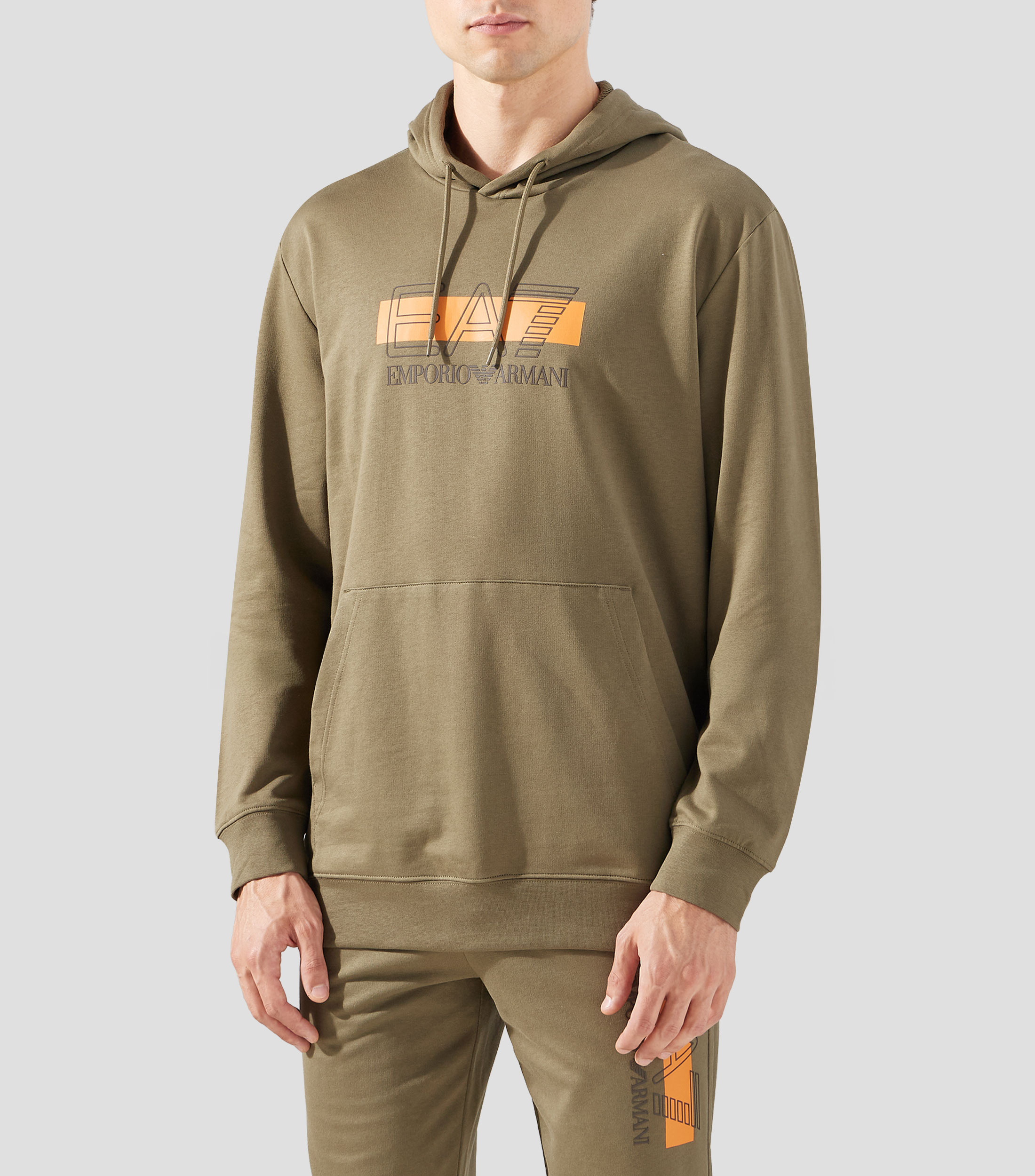Sudadera canguro con capucha Hombre