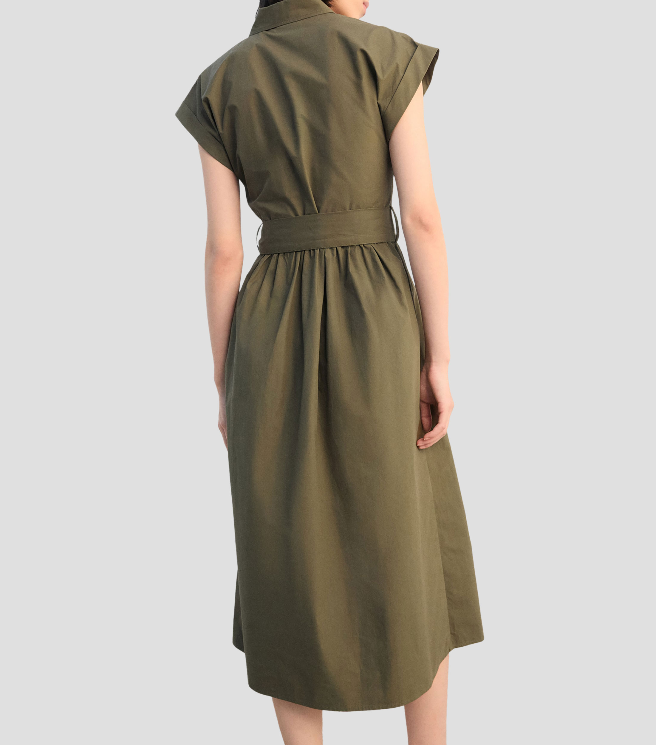 Vestido largo liso Pupih Mujer