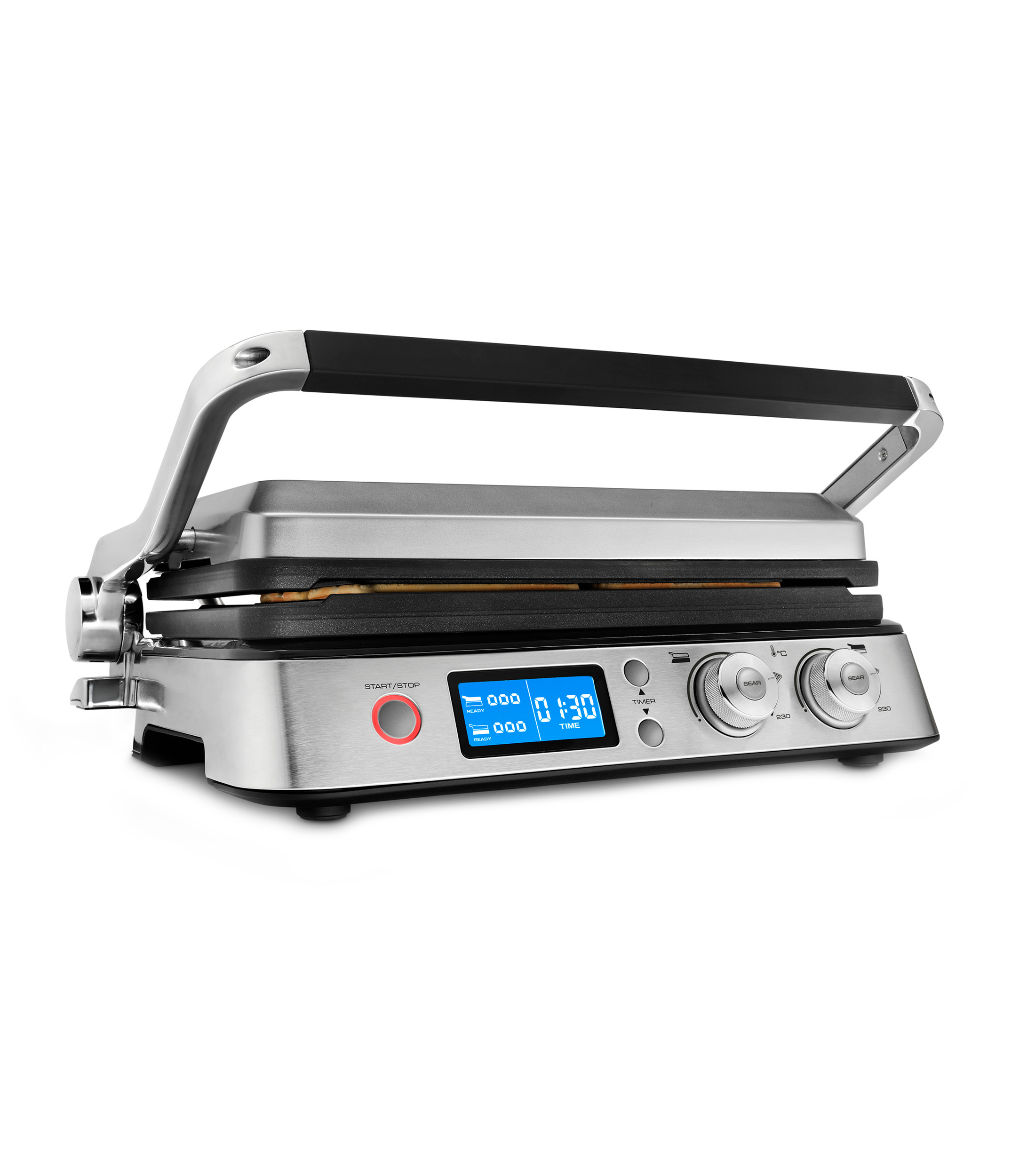 De'Longhi Parrilla Eléctrica Livenza en acero inoxidable - El Palacio de  Hierro