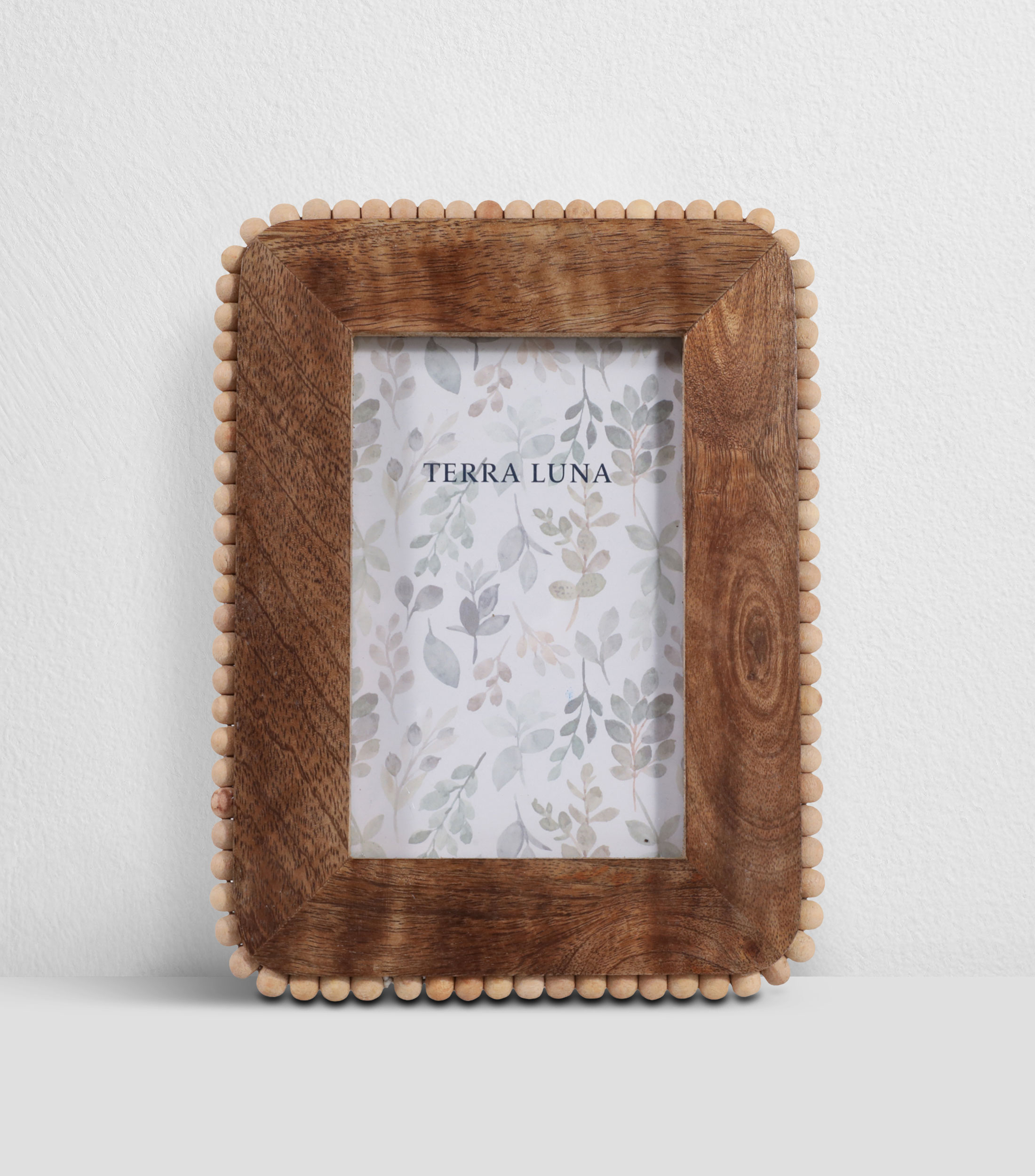 Portarretrato Beaded en madera