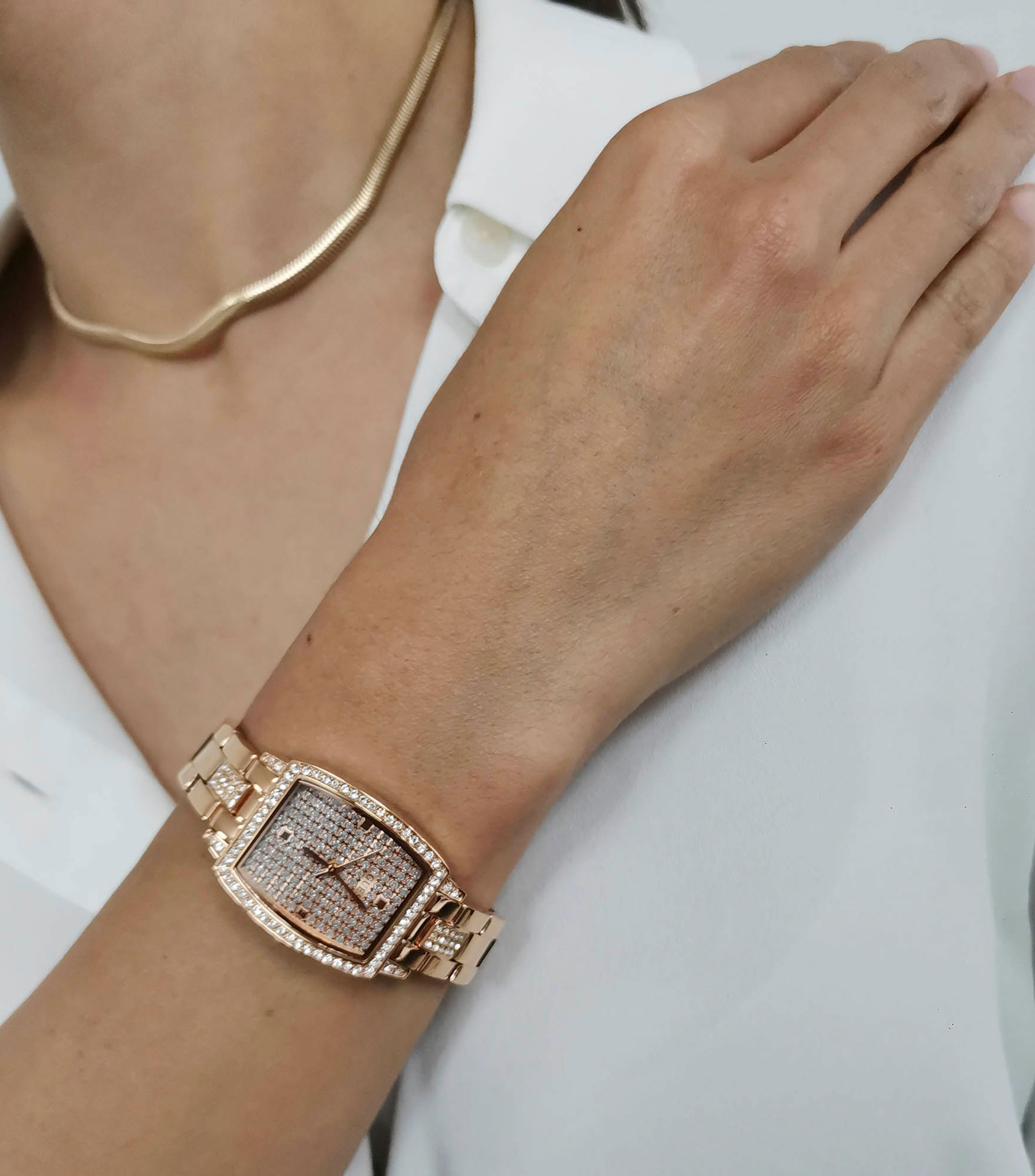 Reloj para Mujer Brilliant De Vestir, Dorado