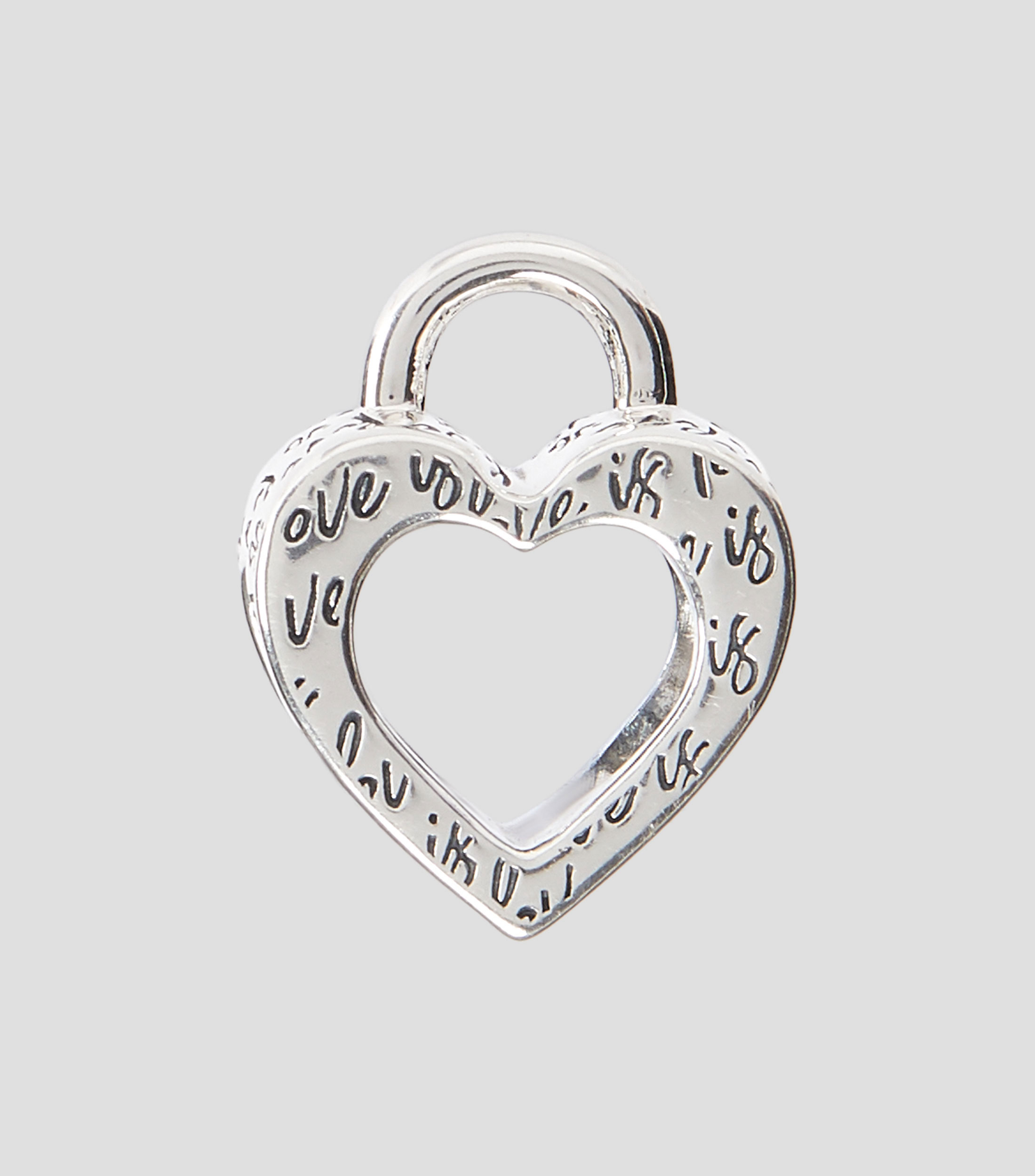 Charm Corazón en Plata Mujer