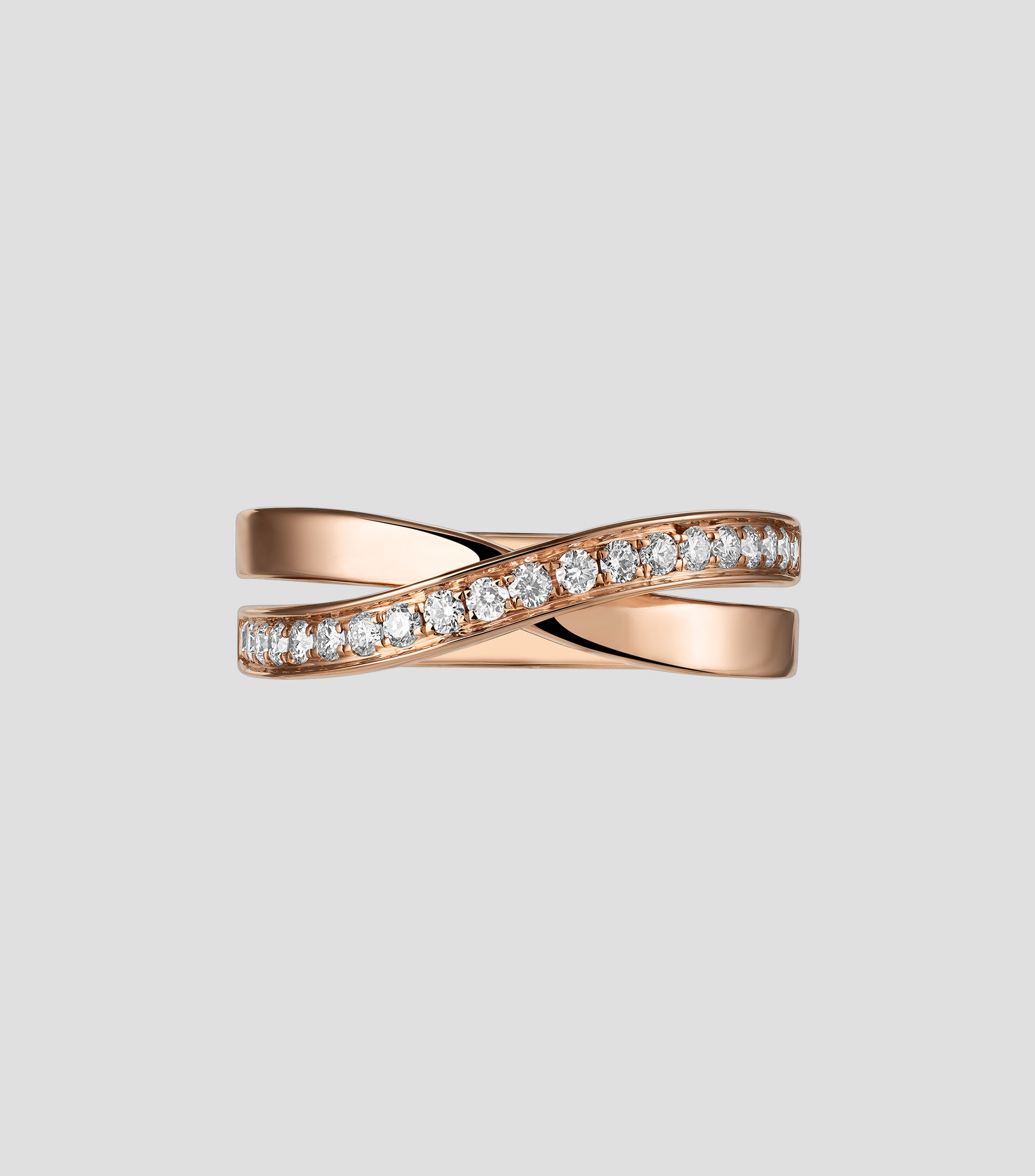 Anillo en oro rosa 18 Kts Idalia Talla 13 Mujer
