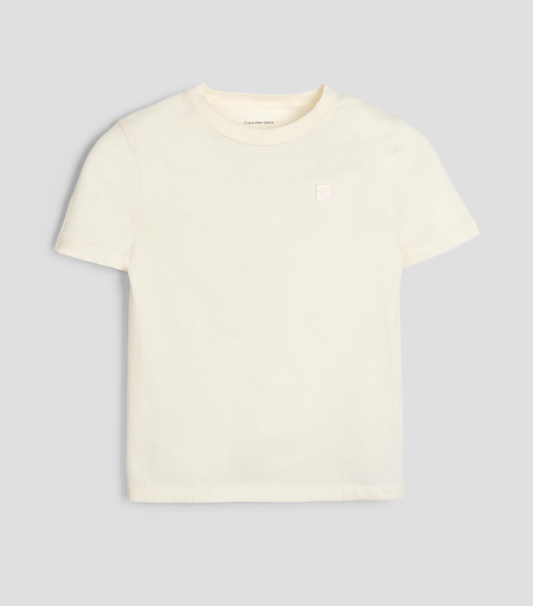 Playera cuello redondo manga corta lisa Niño