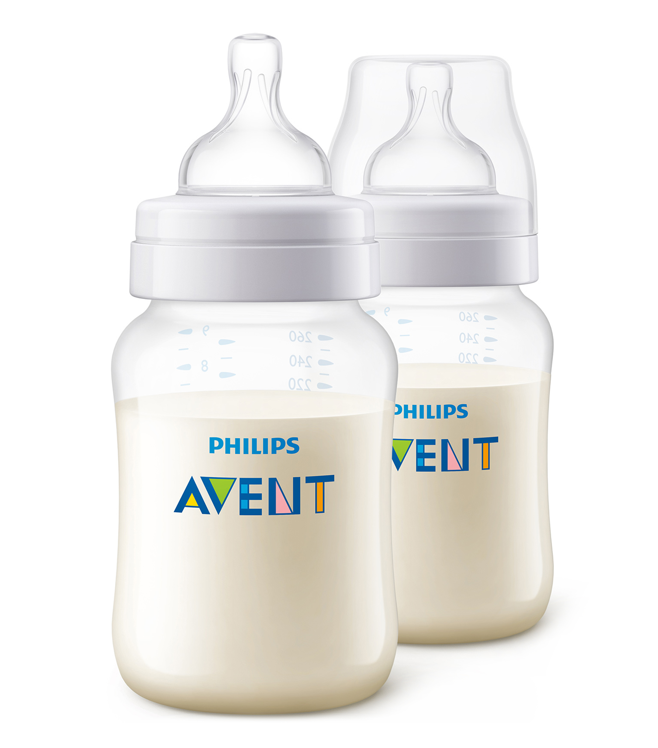 Set 2 Biberones Classic+ de 260 ml