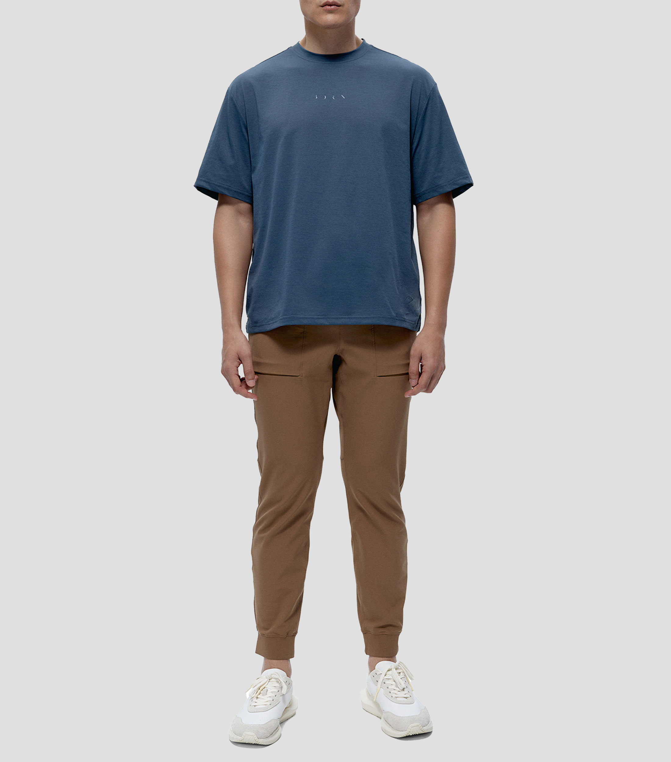 Playera cuello redondo manga corta Hombre