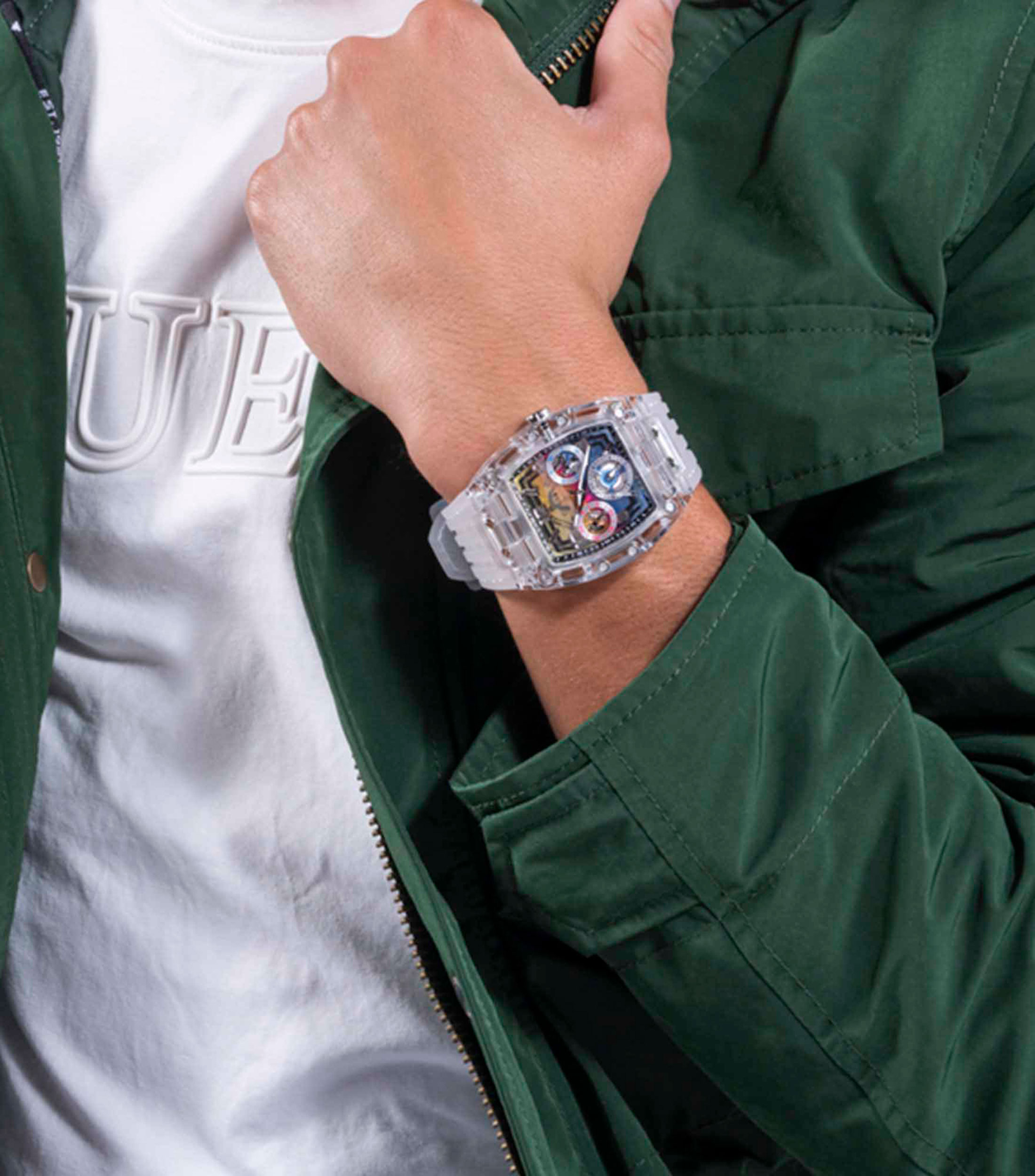 Reloj para hombre Phoenix Casual, Blanco