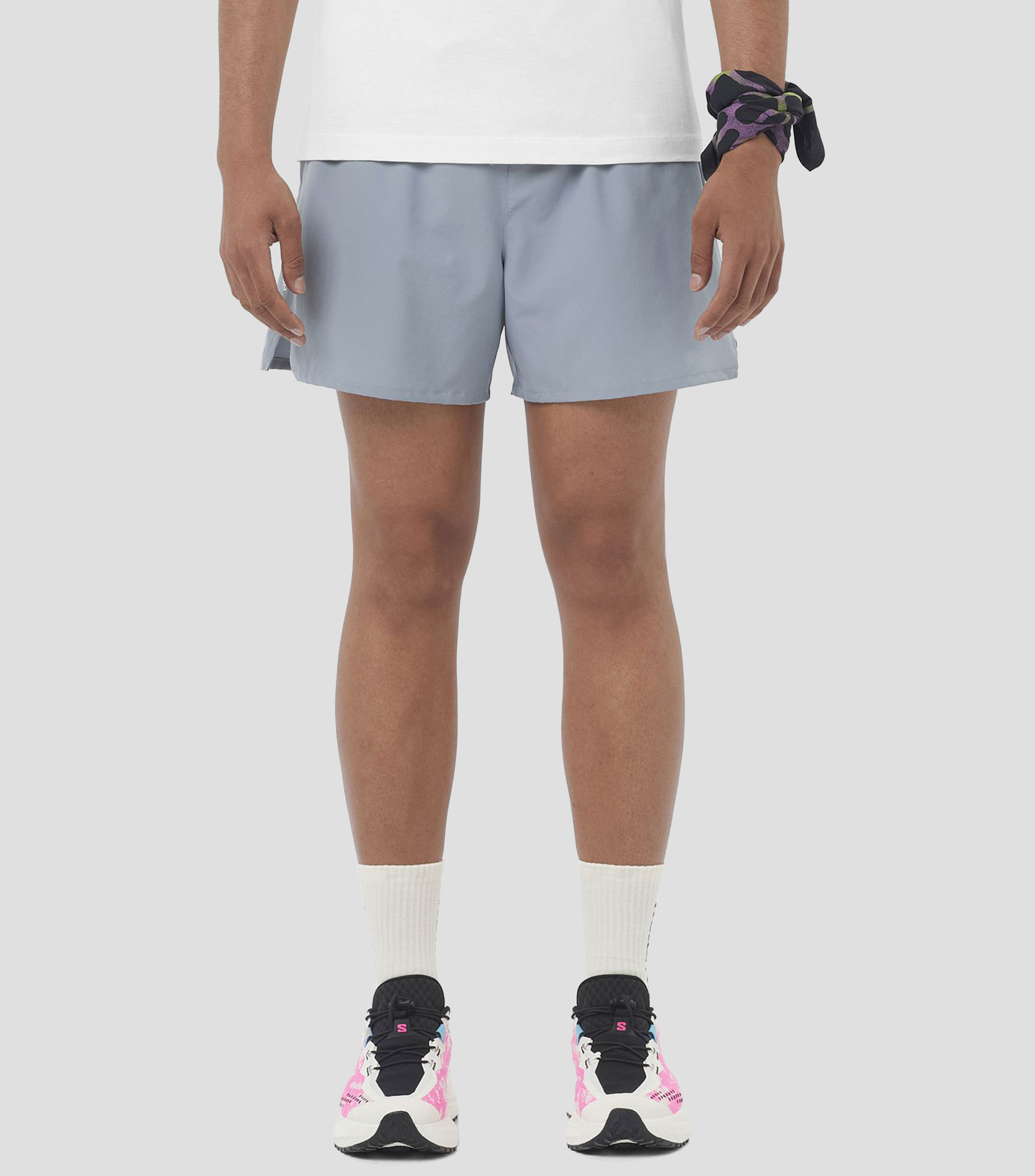 Short para correr SHKout Core liso Hombre