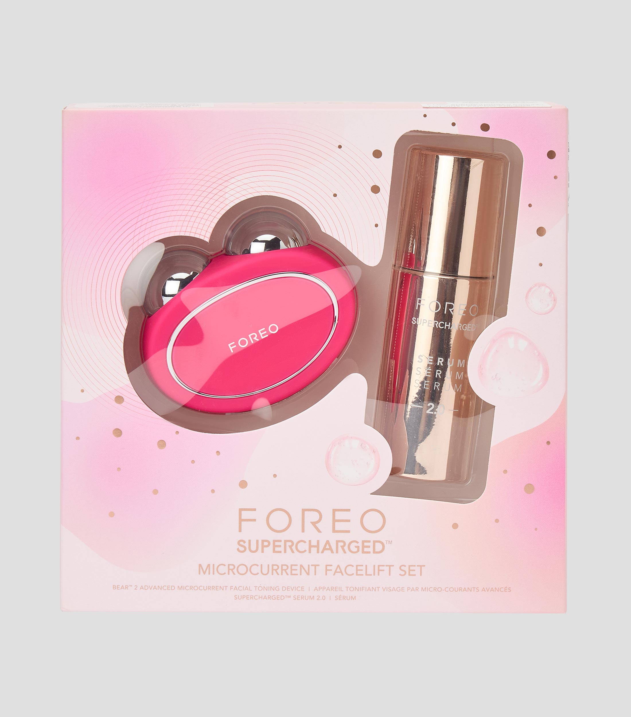 Set de tonificador y suero conductor Supercharged Mujer