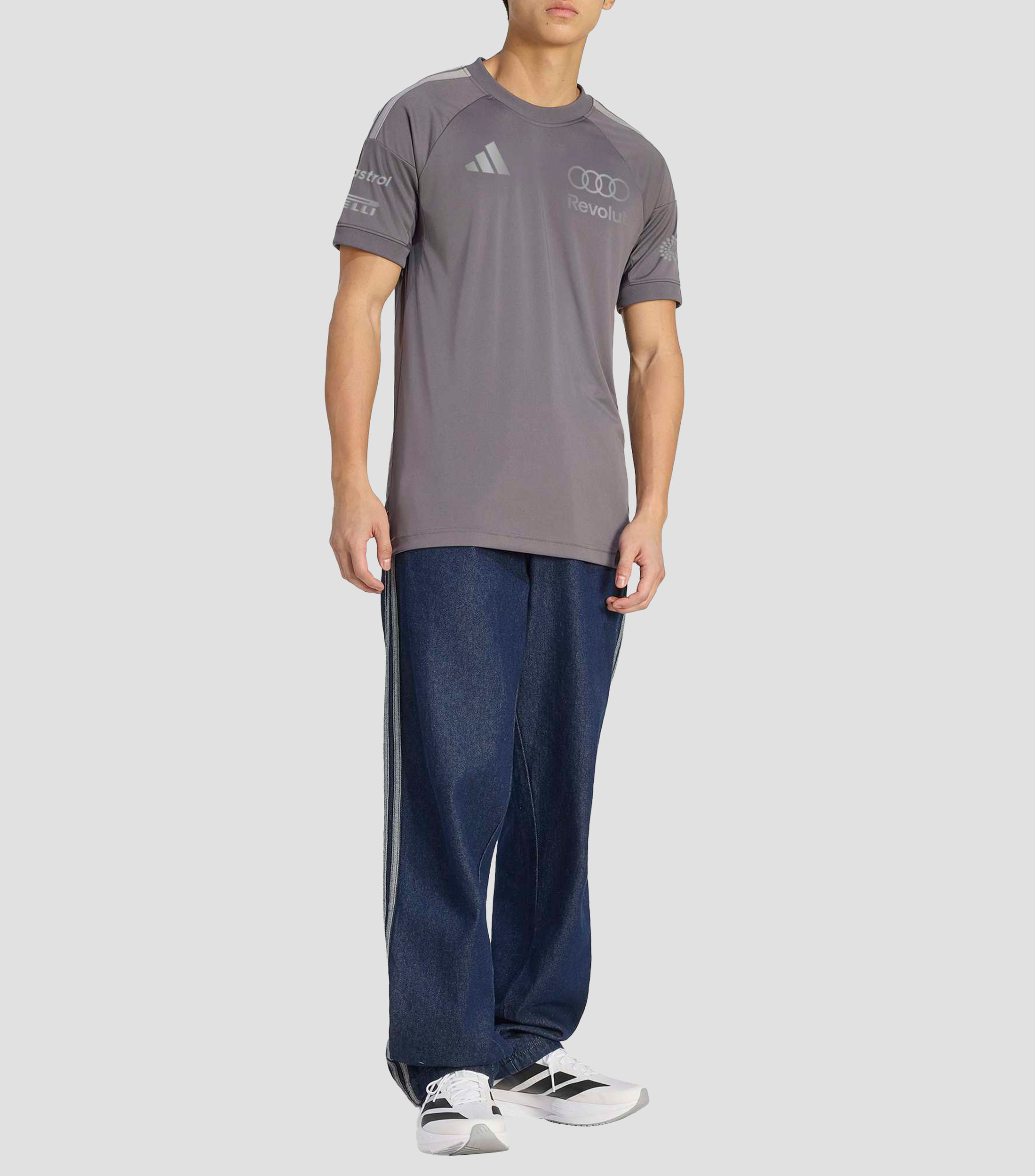 Playera deportiva Audi Revolut F1 Team estampada Hombre