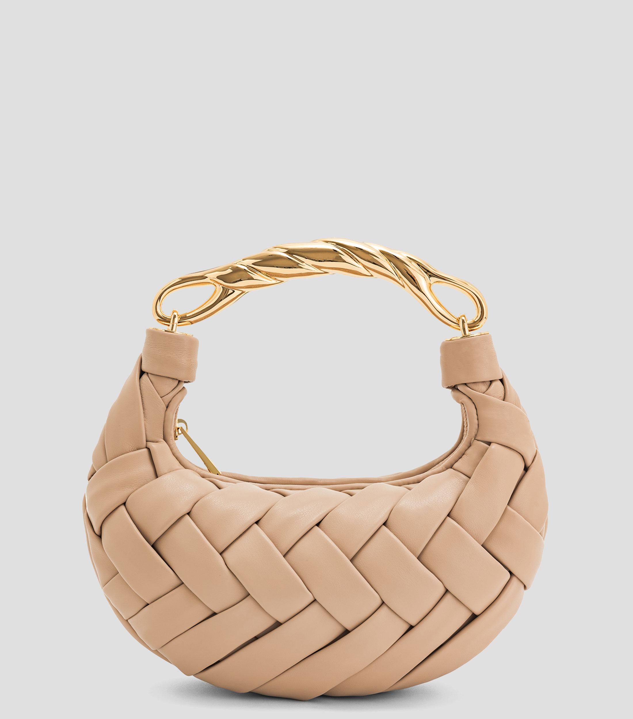 Bolsa crossbody beige Orla lisa Mujer