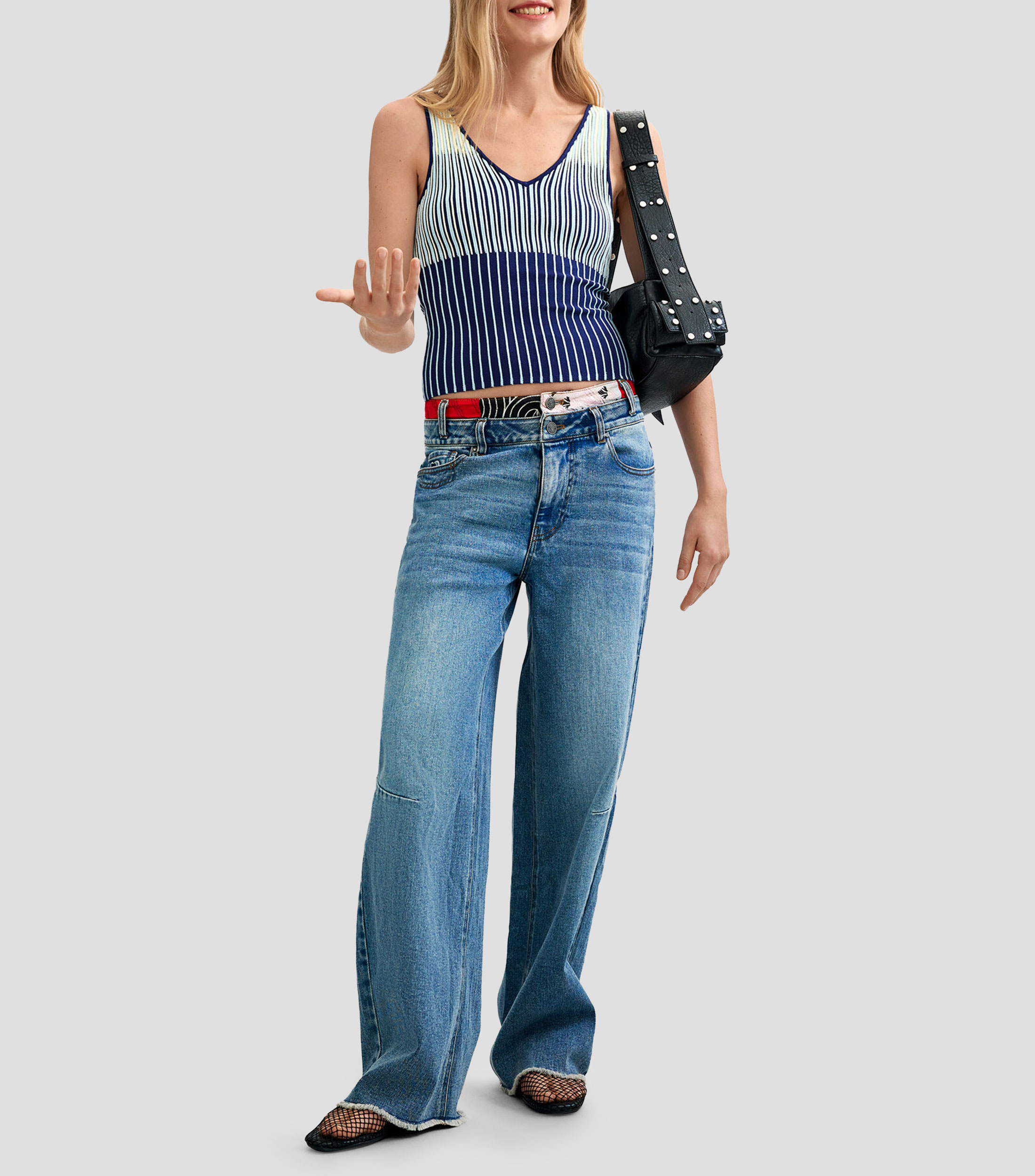 Jeans Recto Mujer