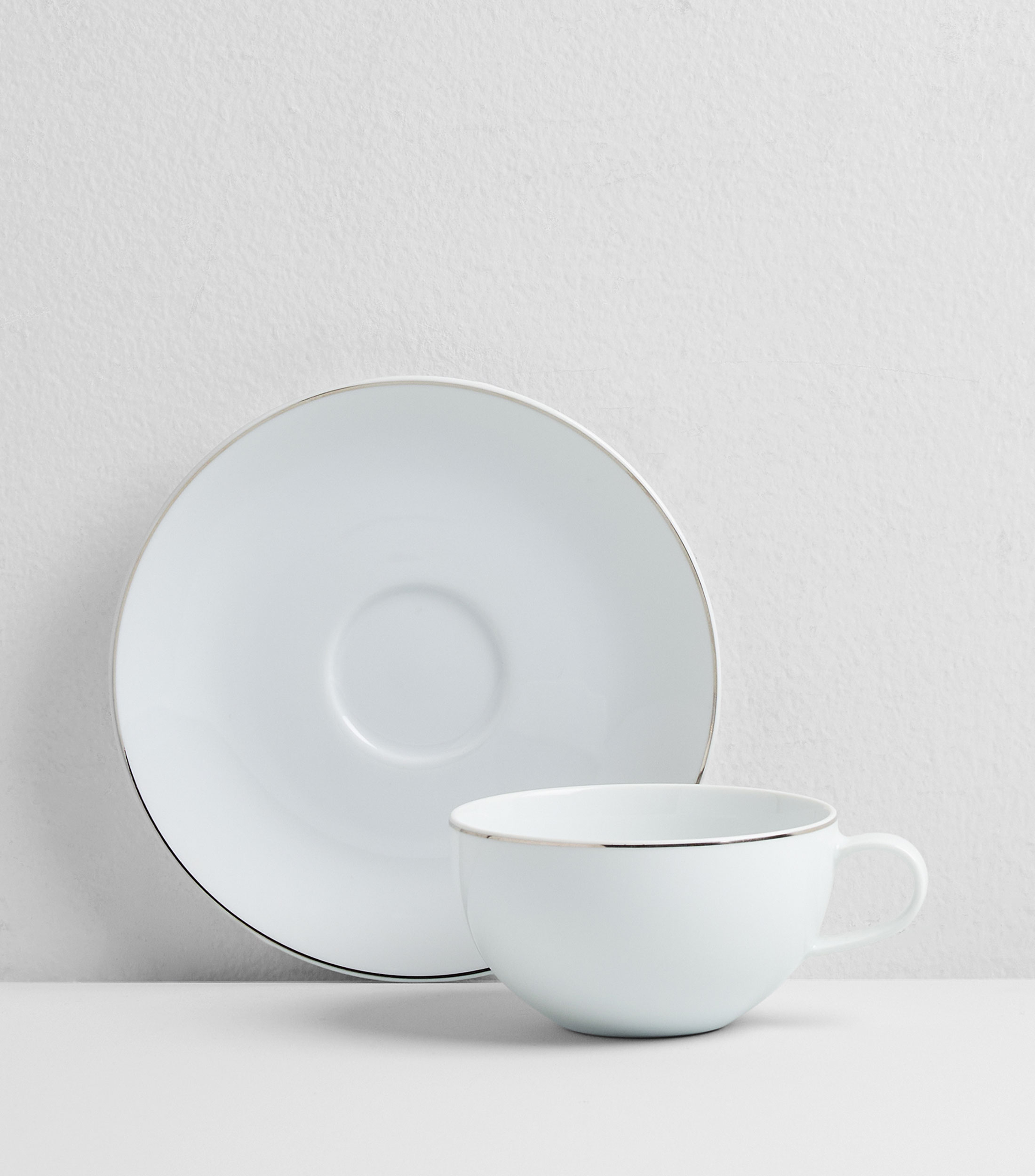 Terno para café Bright Plat blanco