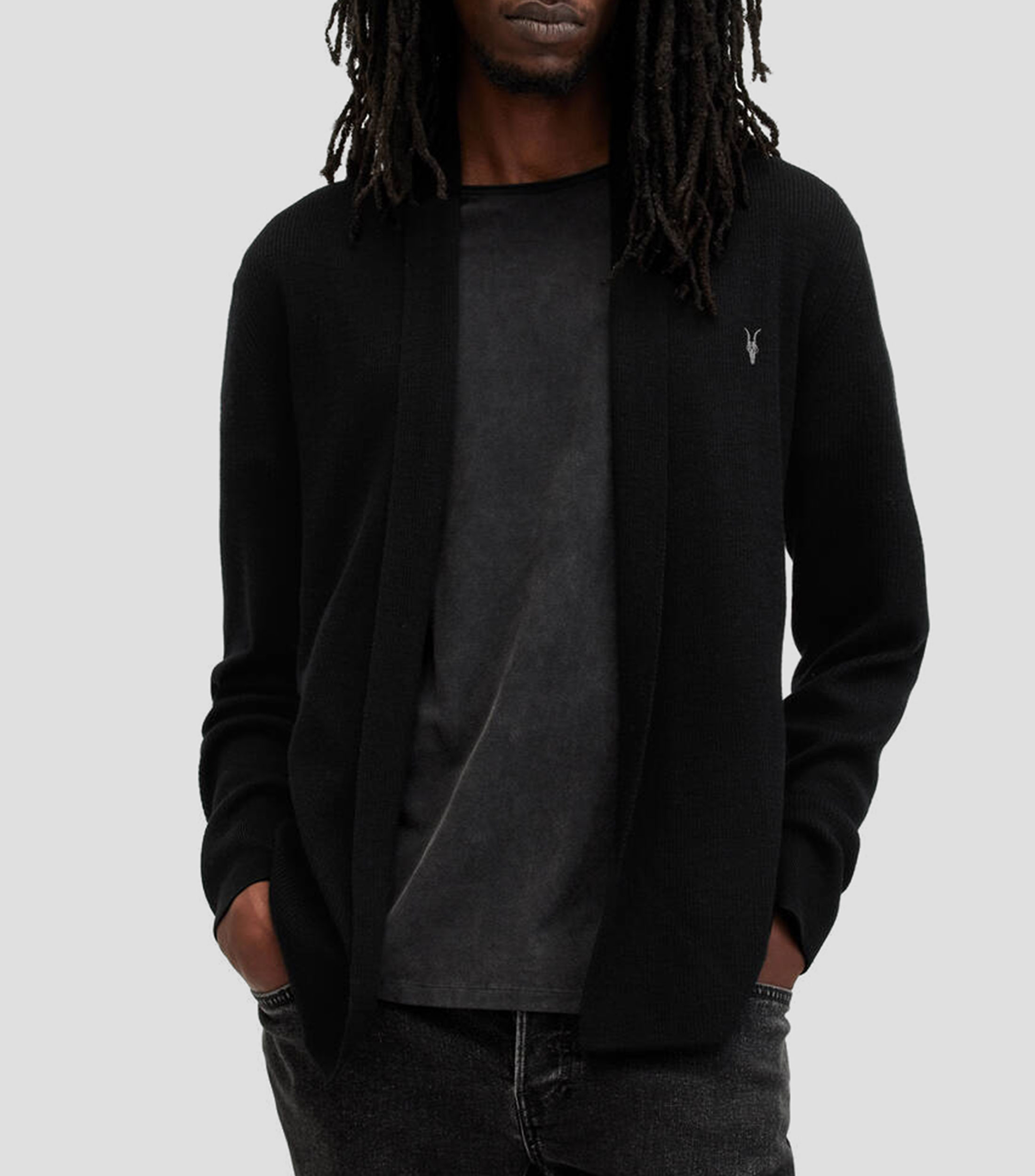 Cardigan abierto Hombre