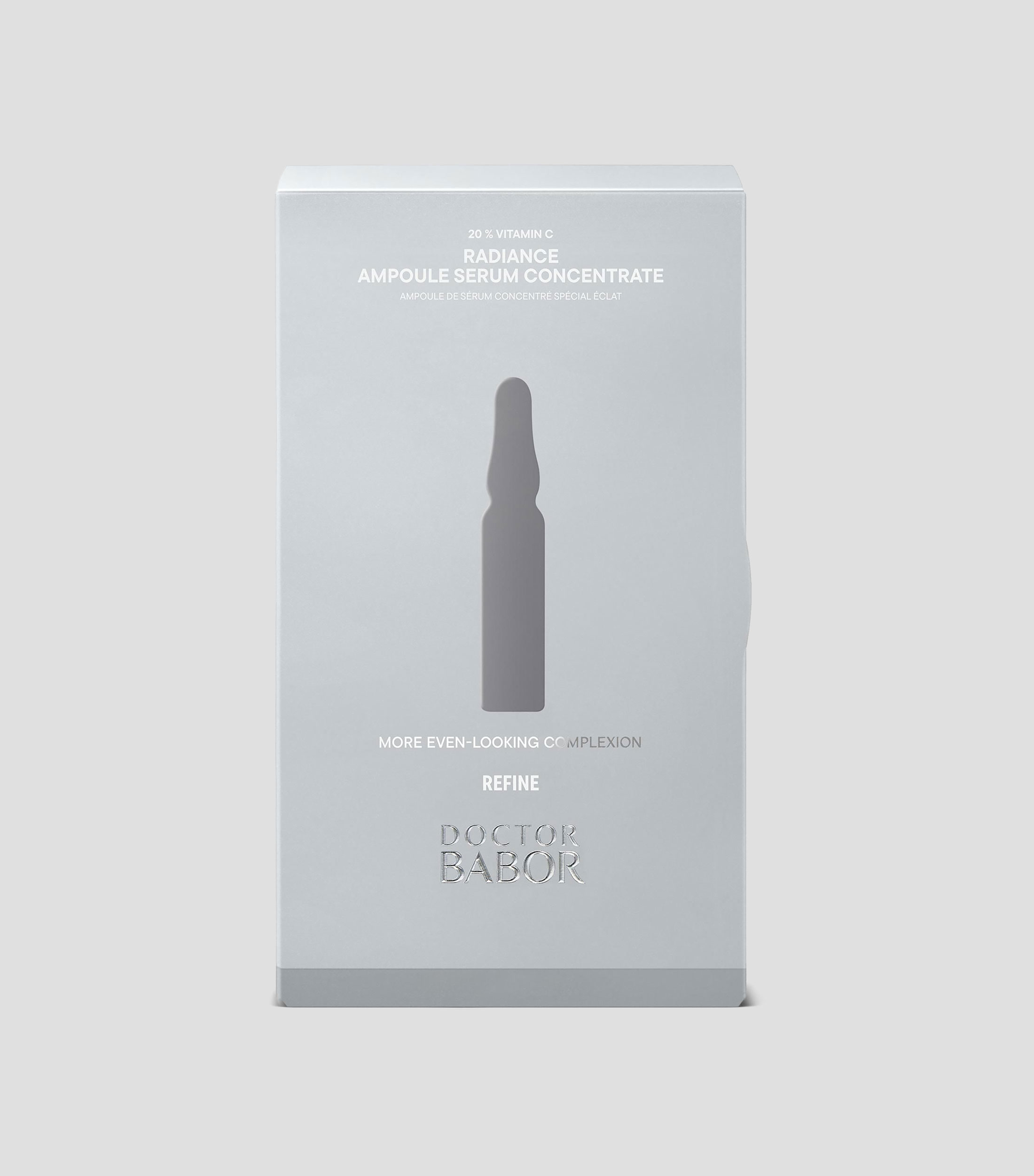 Set de ampolletas Radiance Serum Unisex