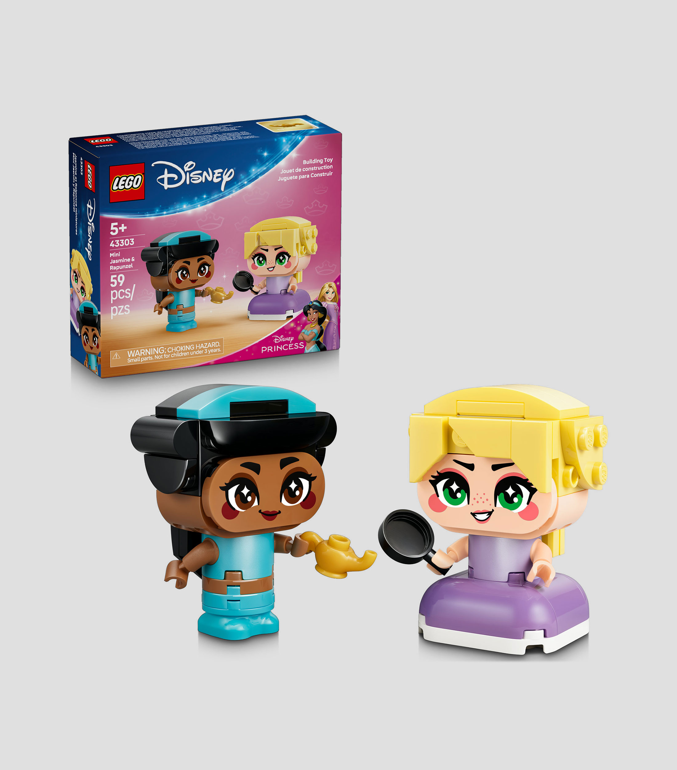 Lego Disney, Princess Mini Jasmín y Rapunzel