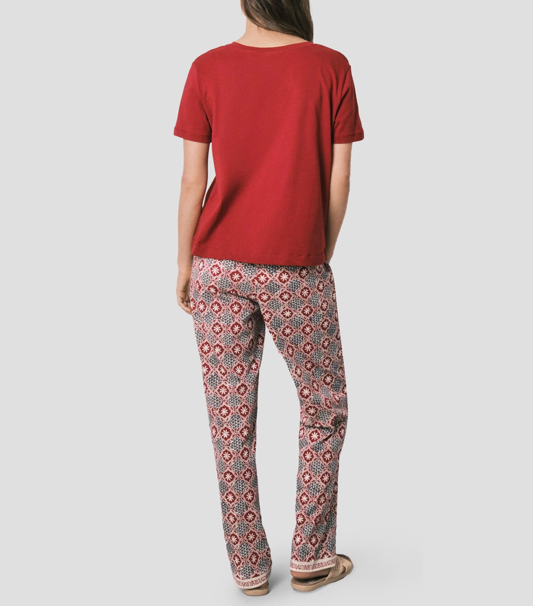 Pijama 2 Piezas estampada Mujer