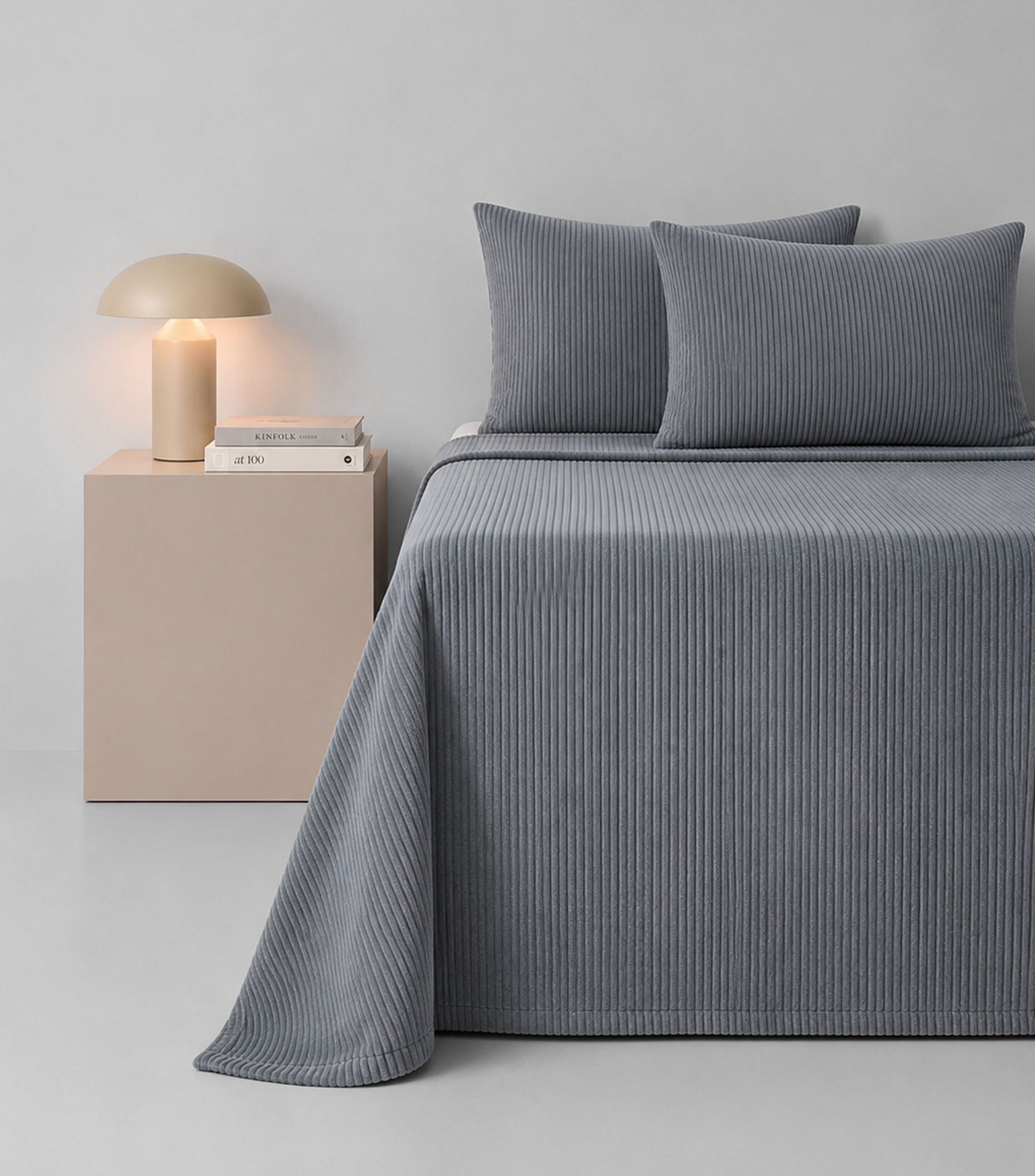 Cobertor queen size Siberia gris