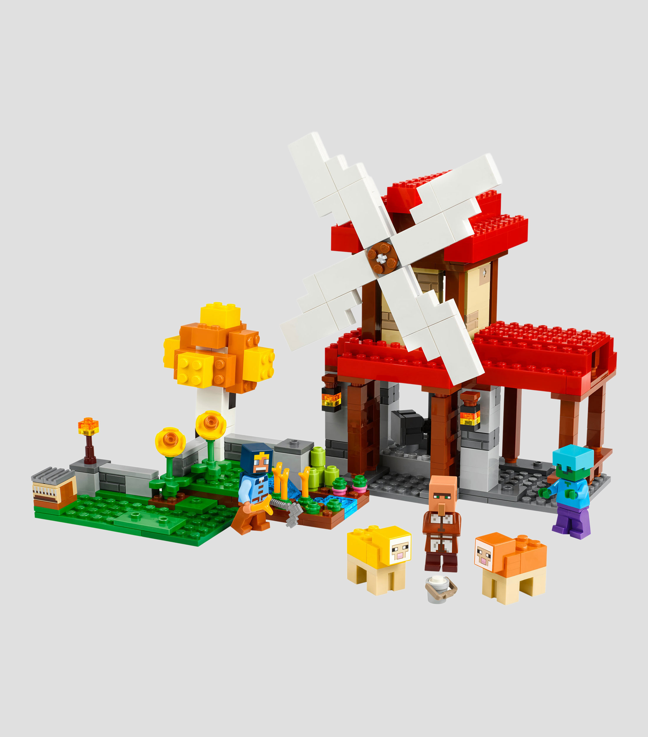 Lego Minecraft La Granja del Molino Set para regalo 21262