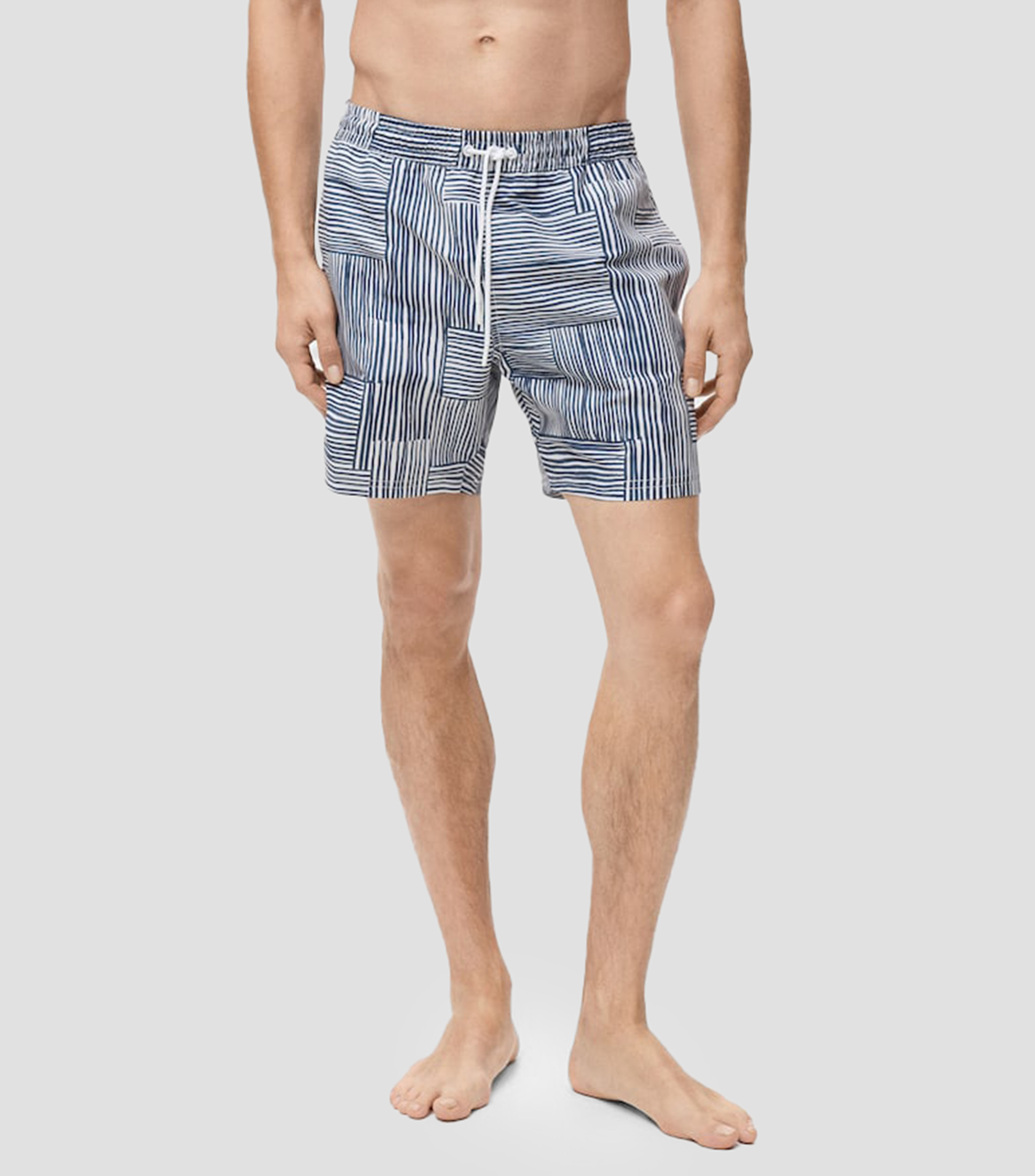Short con rayas Hombre