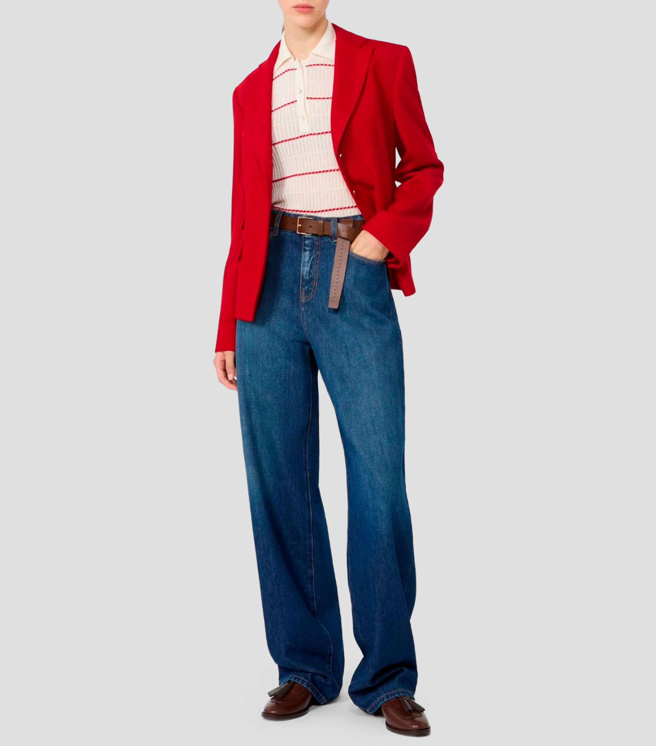 Saco liso Mujer