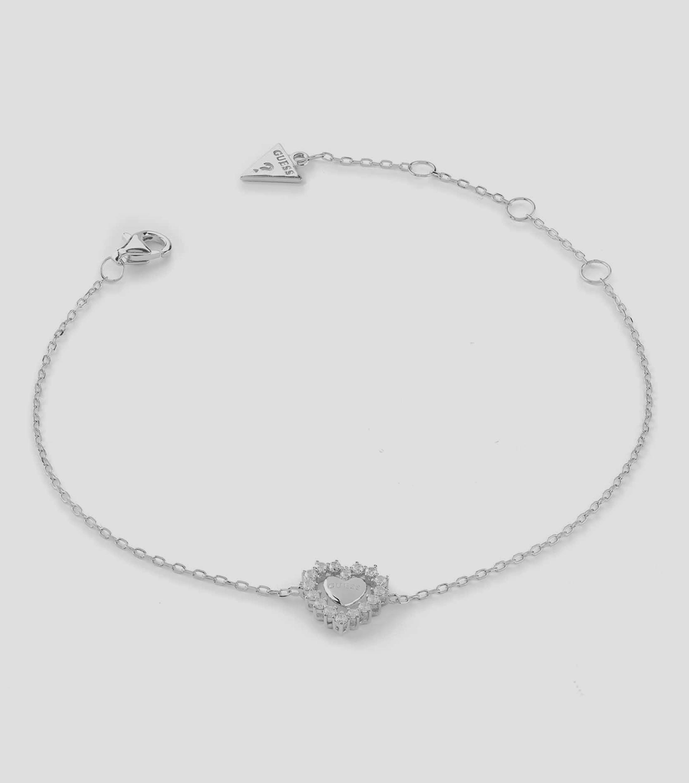 Brazalete Jardín eslabonado en plata .925 Mujer