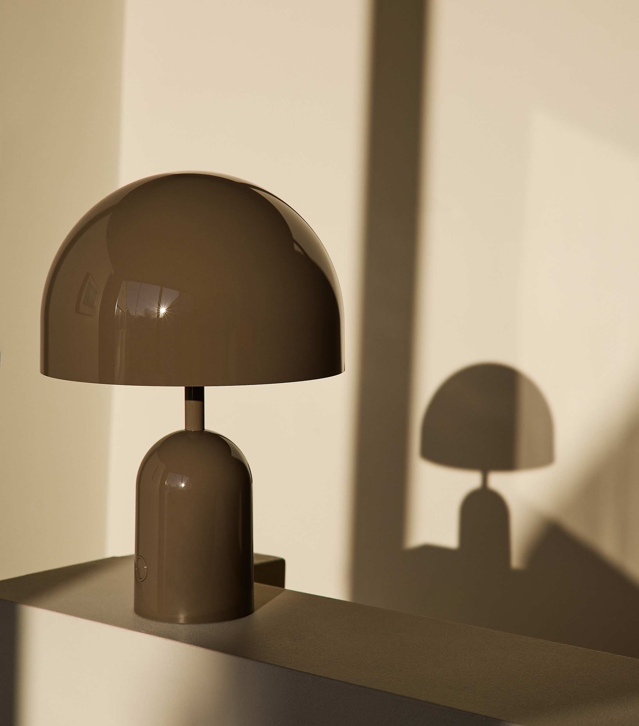 Lámpara de Mesa portátil Bell Taupe