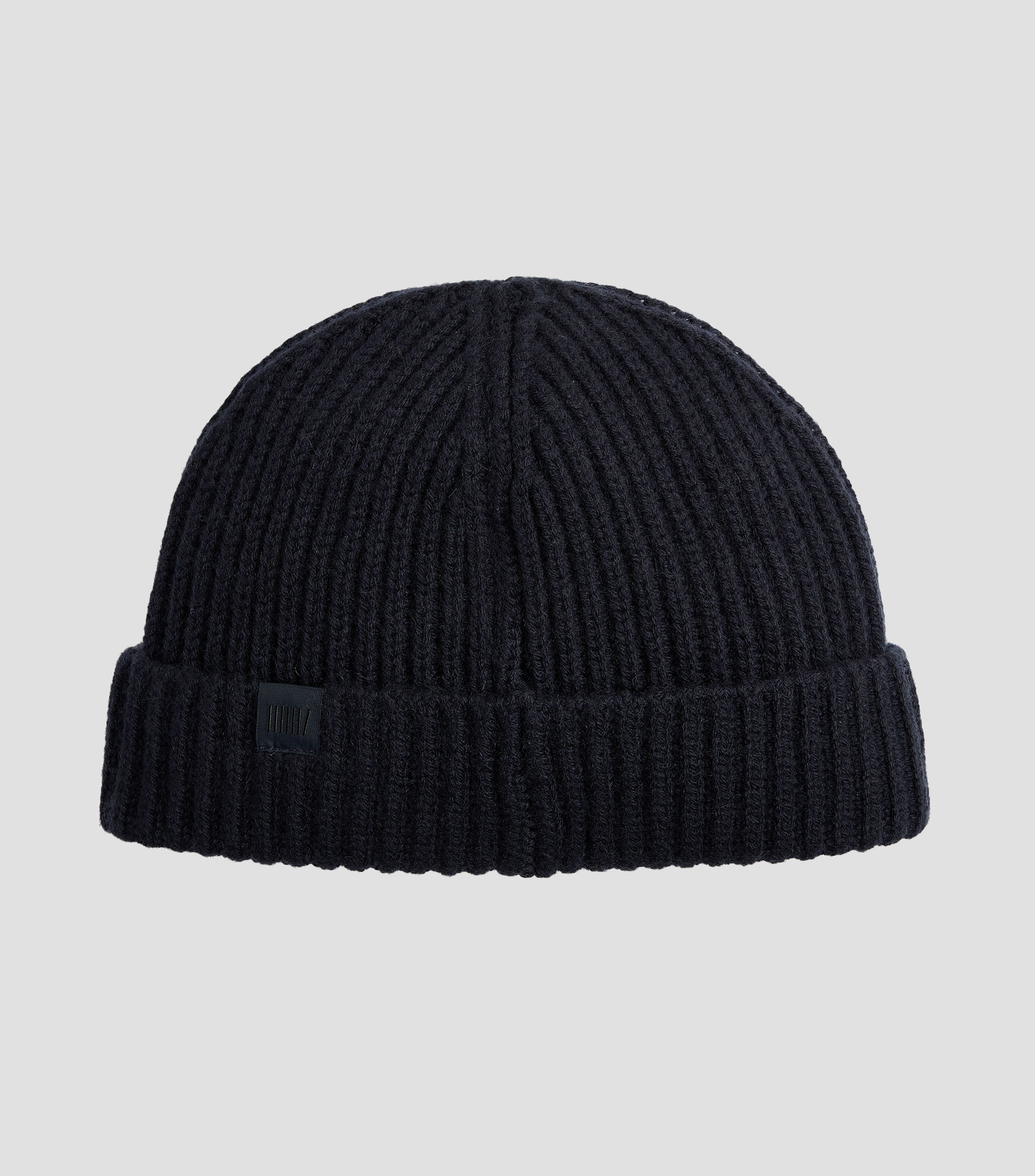 Gorro en tejido de punto acanalado Hombre