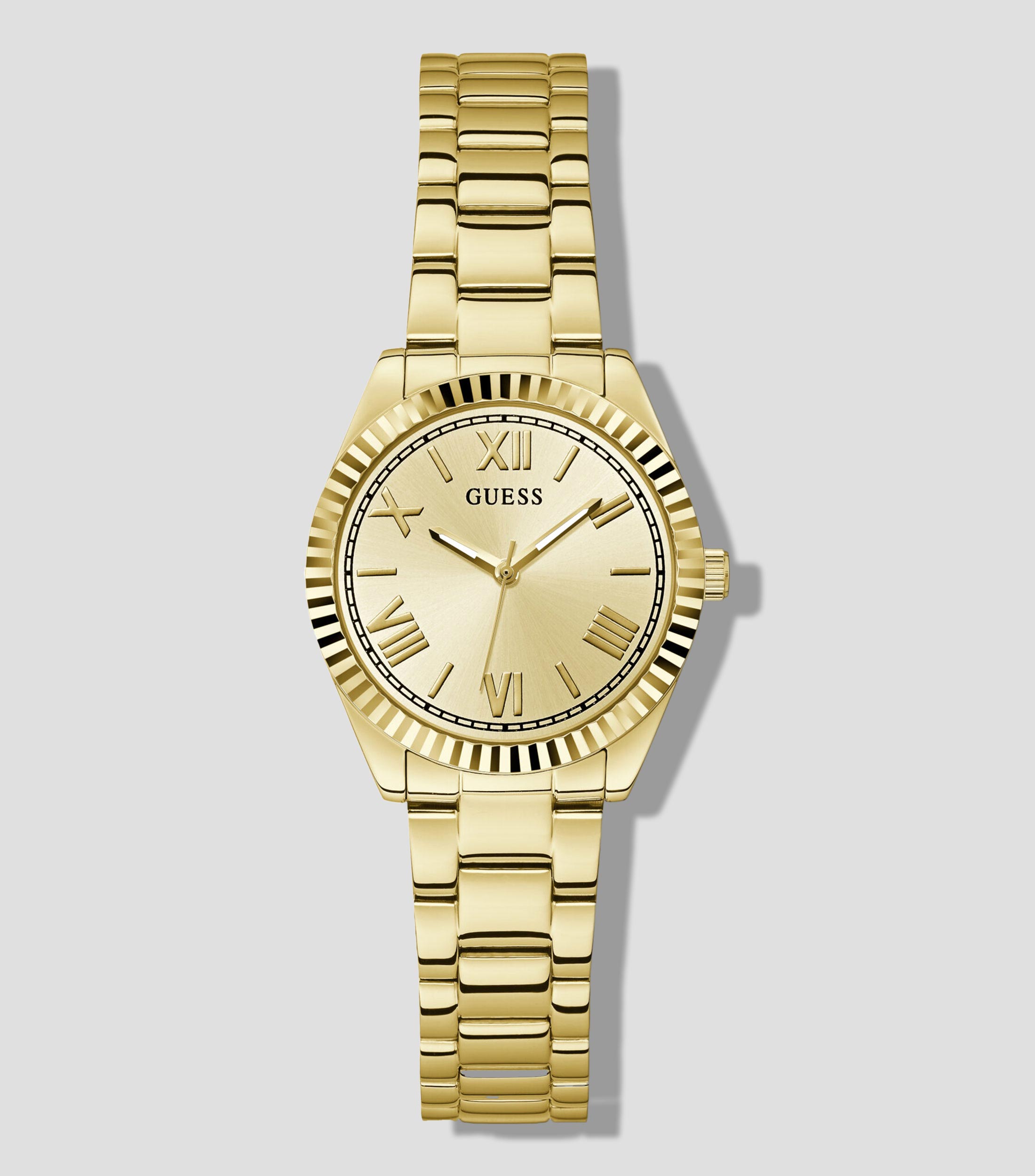 Reloj para Mujer Mini Luna Casual, Dorado