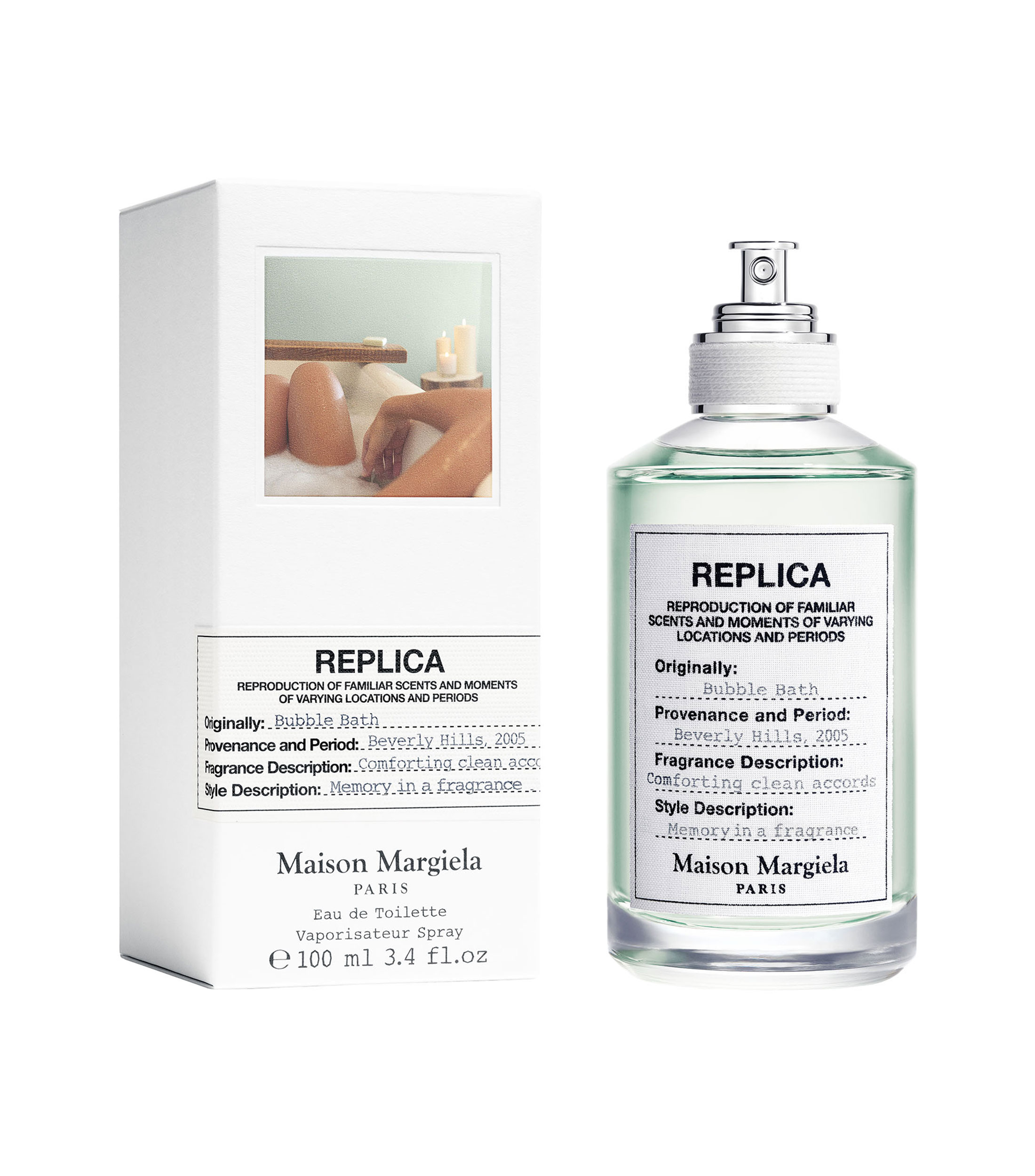 Perfume Replica Bubble Bath, Eau de Toilette, 100 ml Unisex