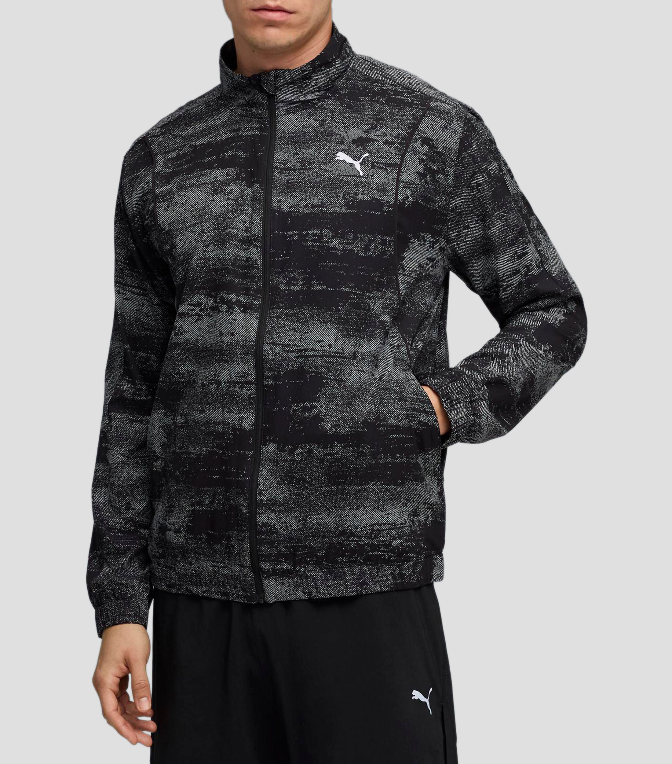Chamarra para correr Hombre