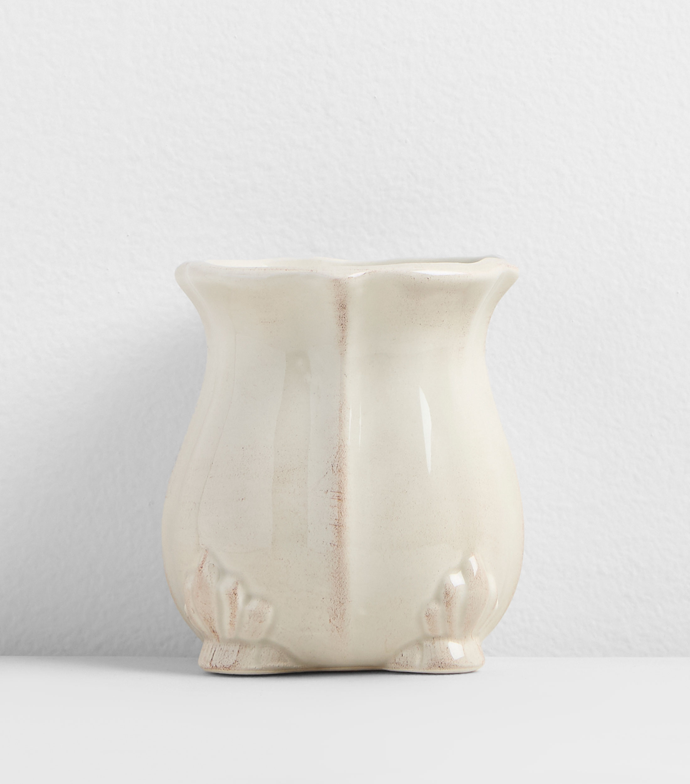 Vaso para cepillos Ros gris