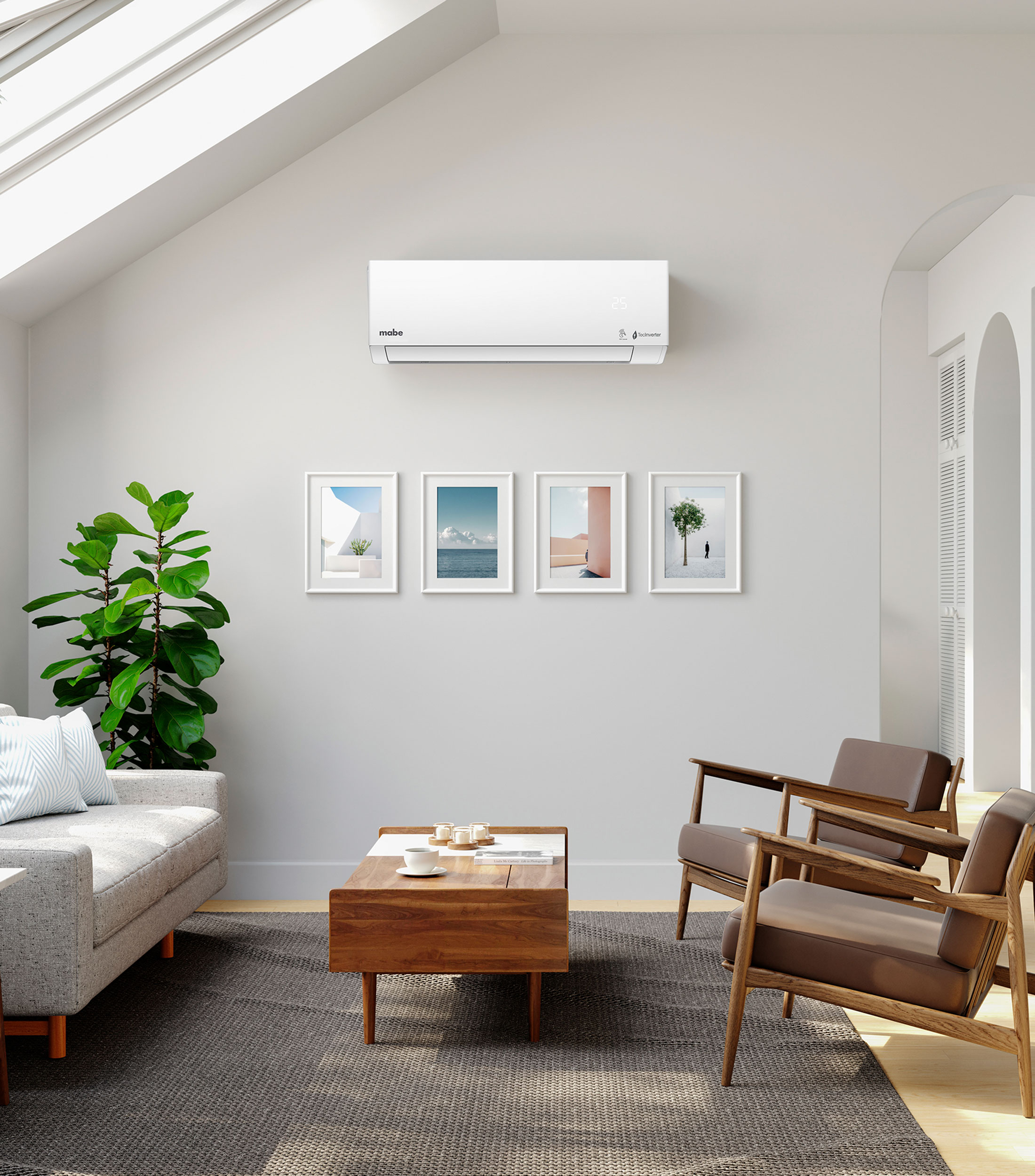 Aire acondicionado Minisplit MMI18HDBWCA32M2 18,000 BTU's 1.5 toneladas 220 V frío/calor